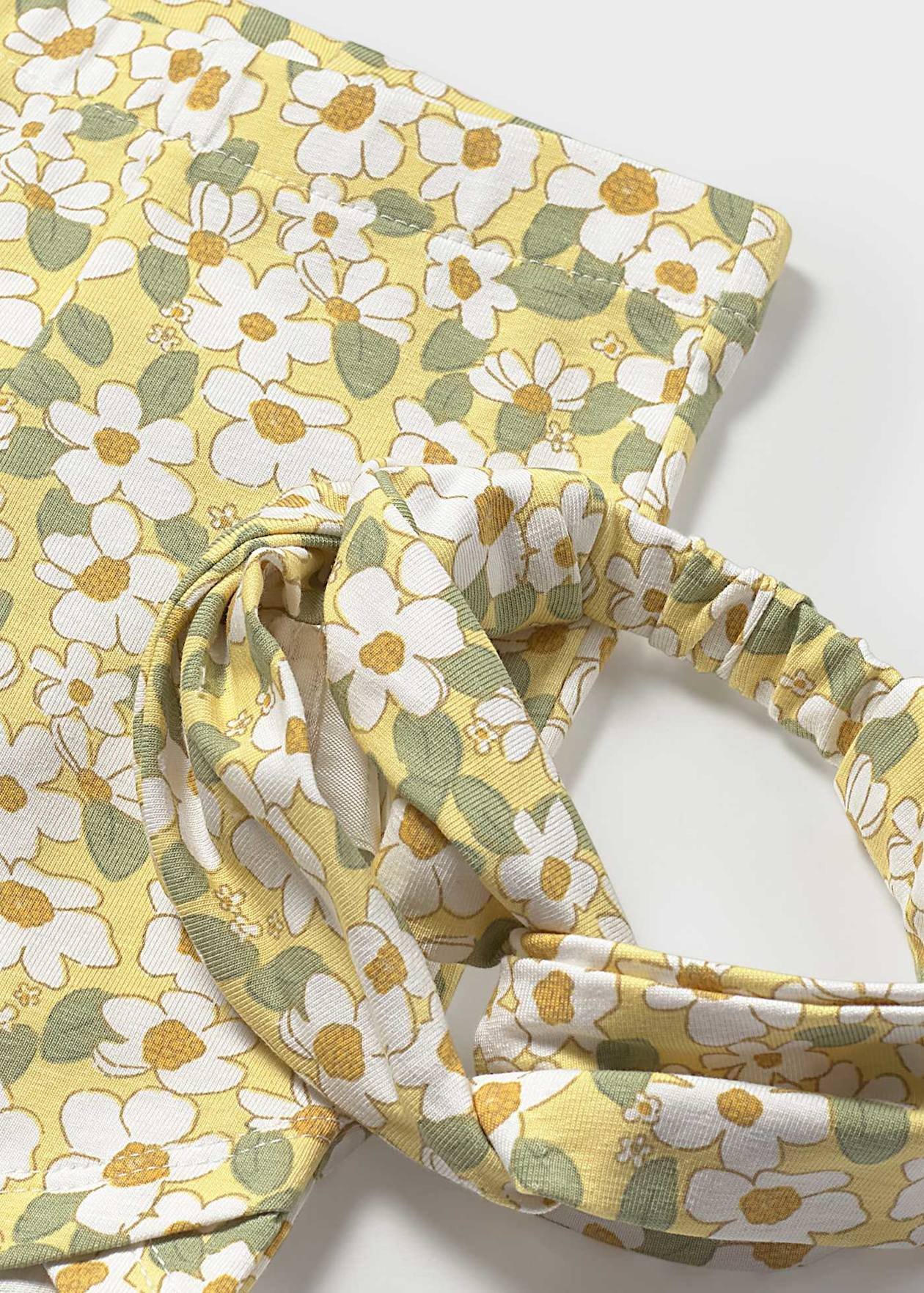 Completo 3 pezzi Bianco / Giallo Mayoral