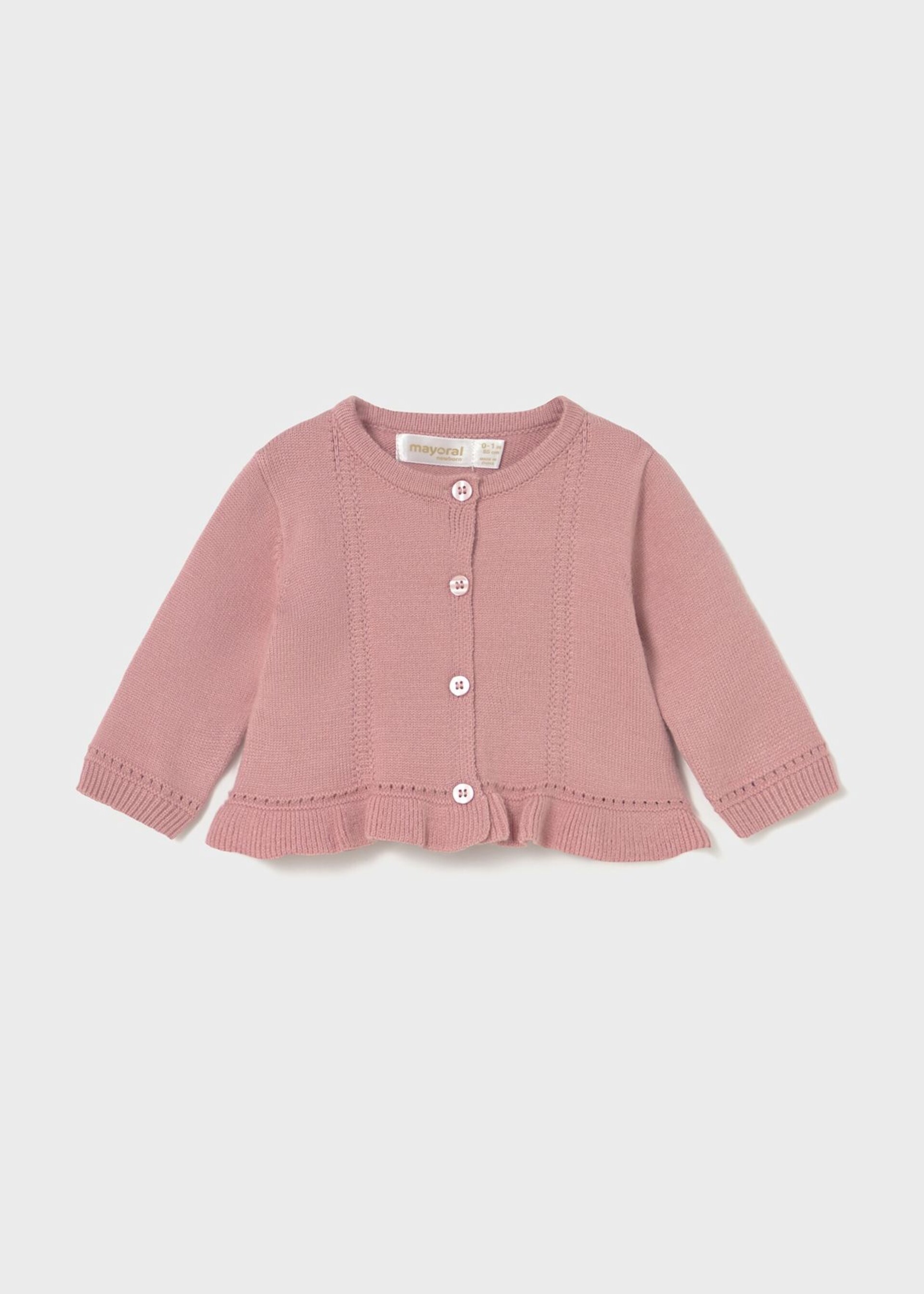 Completo 3 pezzi in caldo cotone Rosa Mayoral