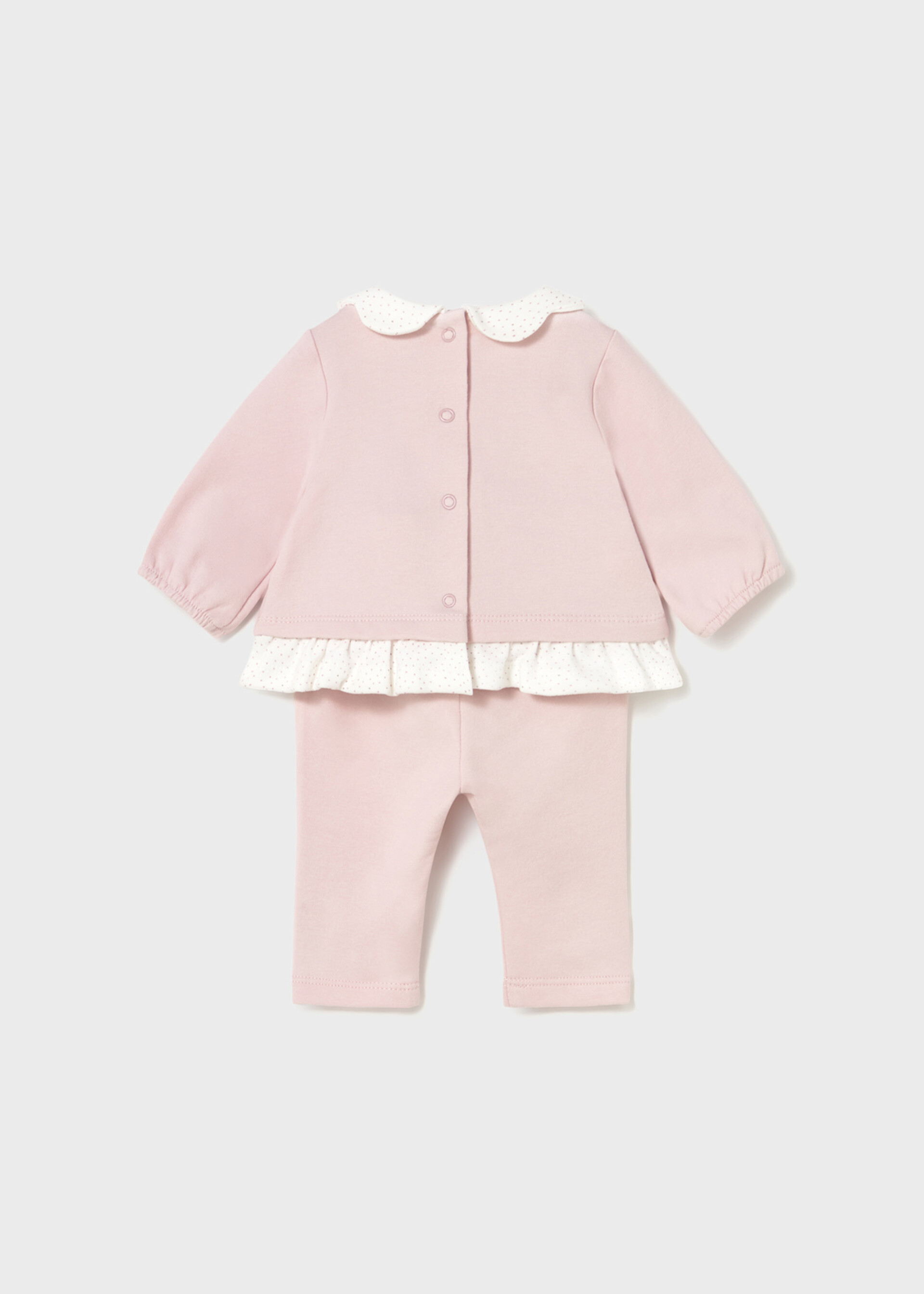 Completo 2 pezzi in caldo cotone Rosa Mayoral