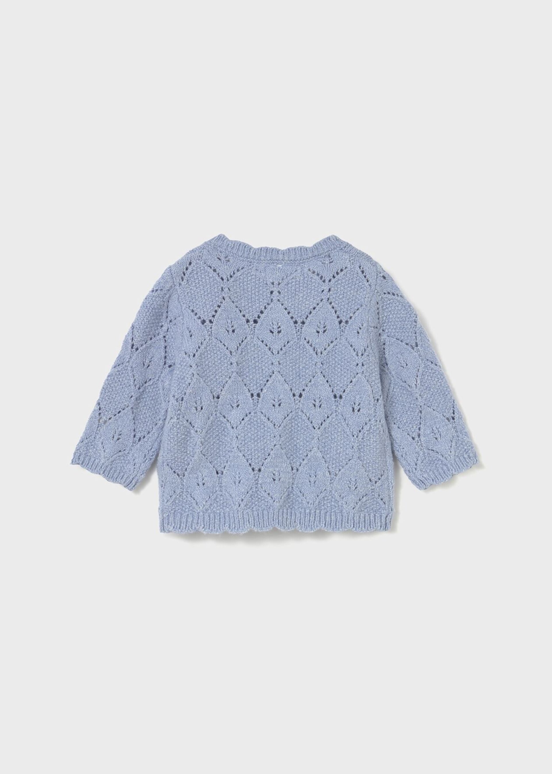 Cardigan neonata in caldo cotone Celeste Mayoral