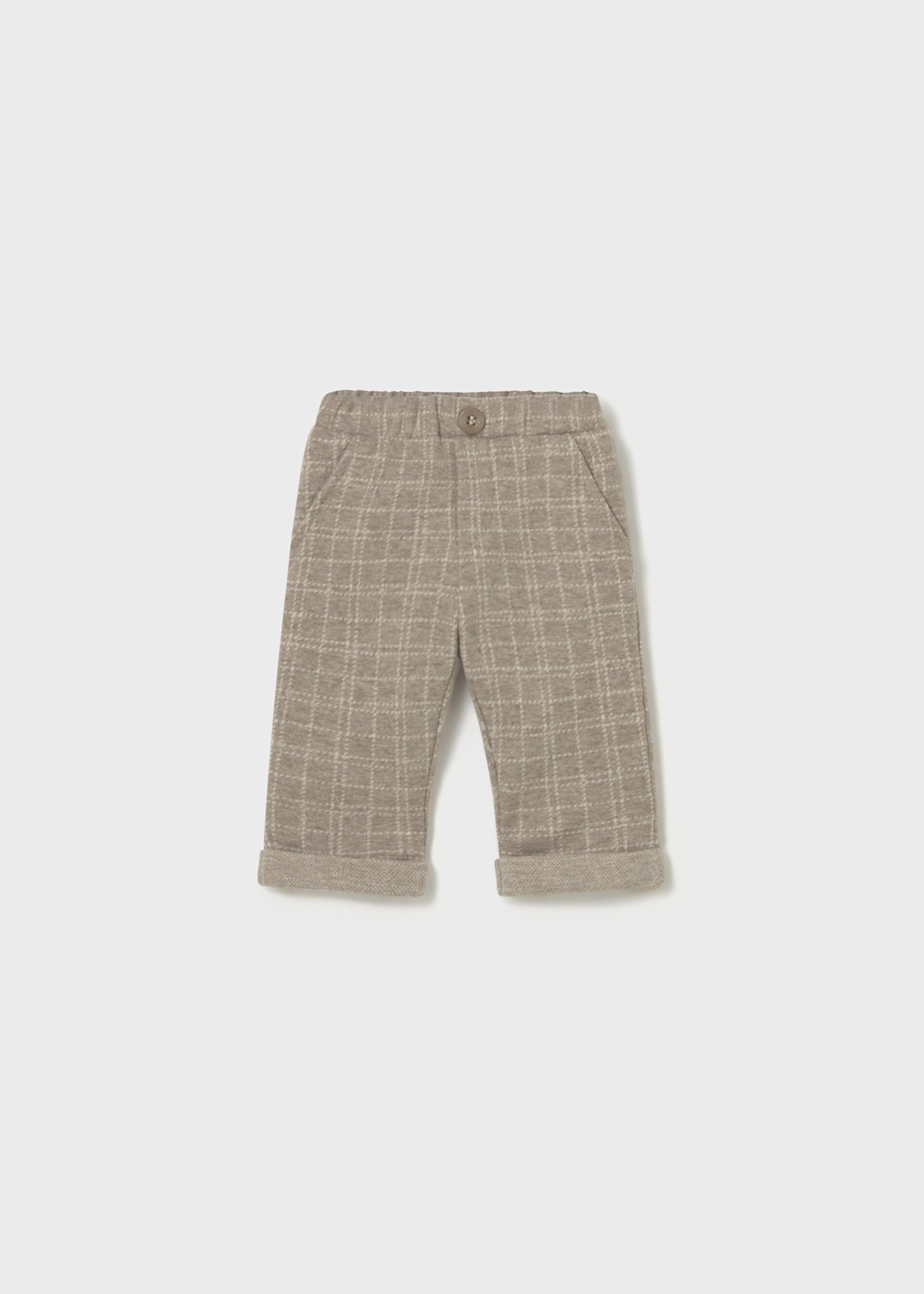 Pantalone in caldo cotone Tortora / Beige Mayoral