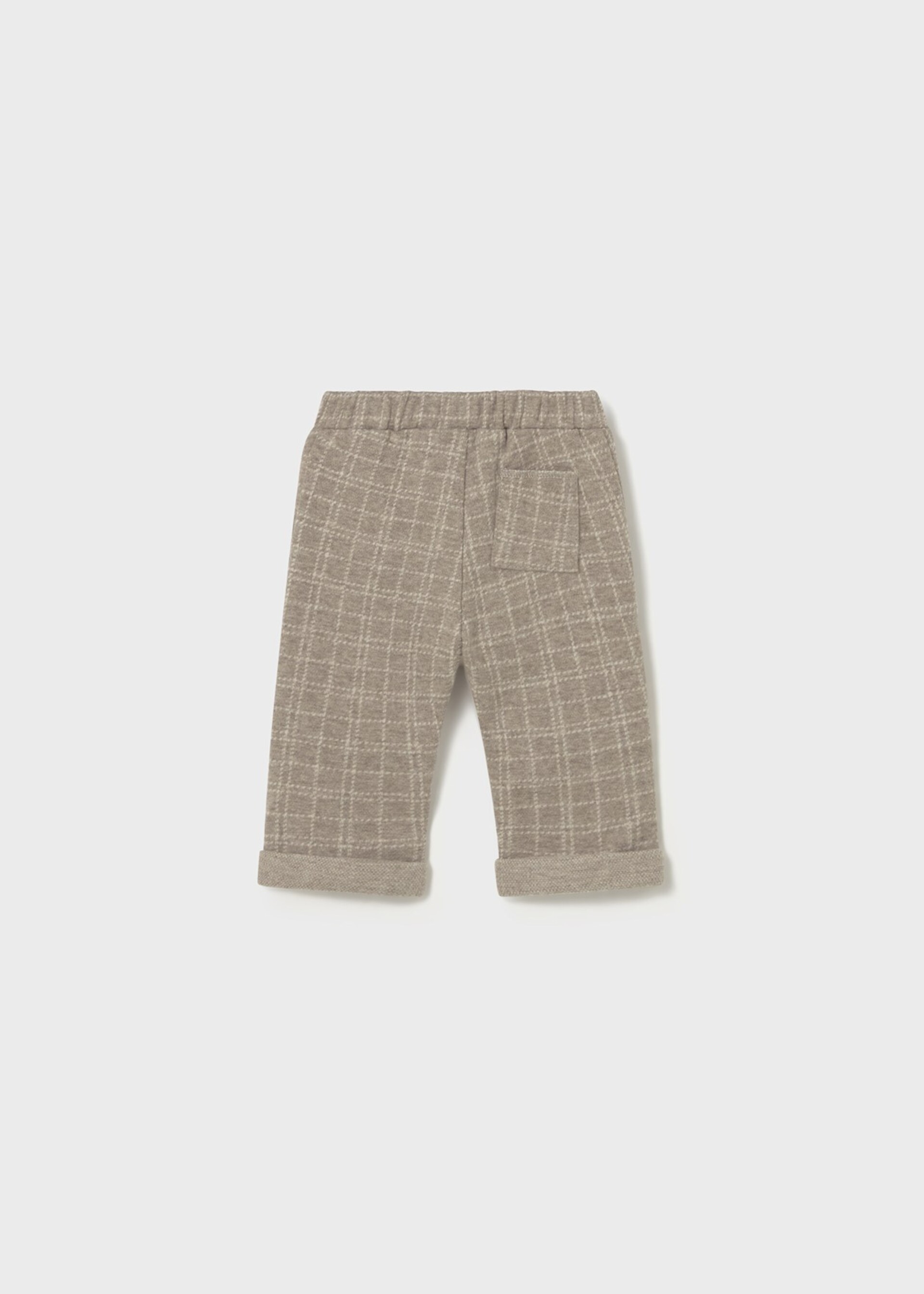 Pantalone in caldo cotone Tortora / Beige Mayoral