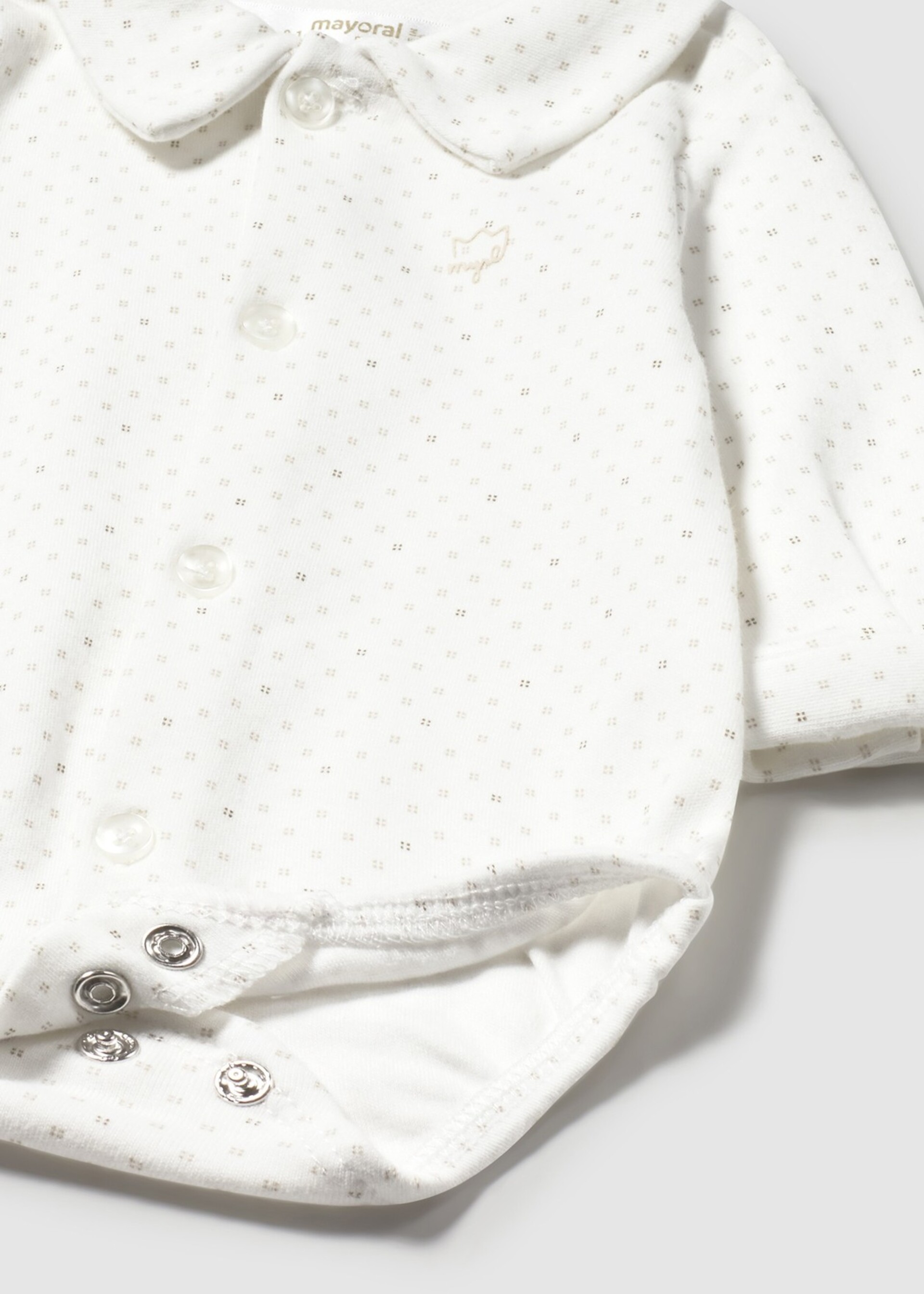 Body camicia in caldo cotone Panna Mayoral