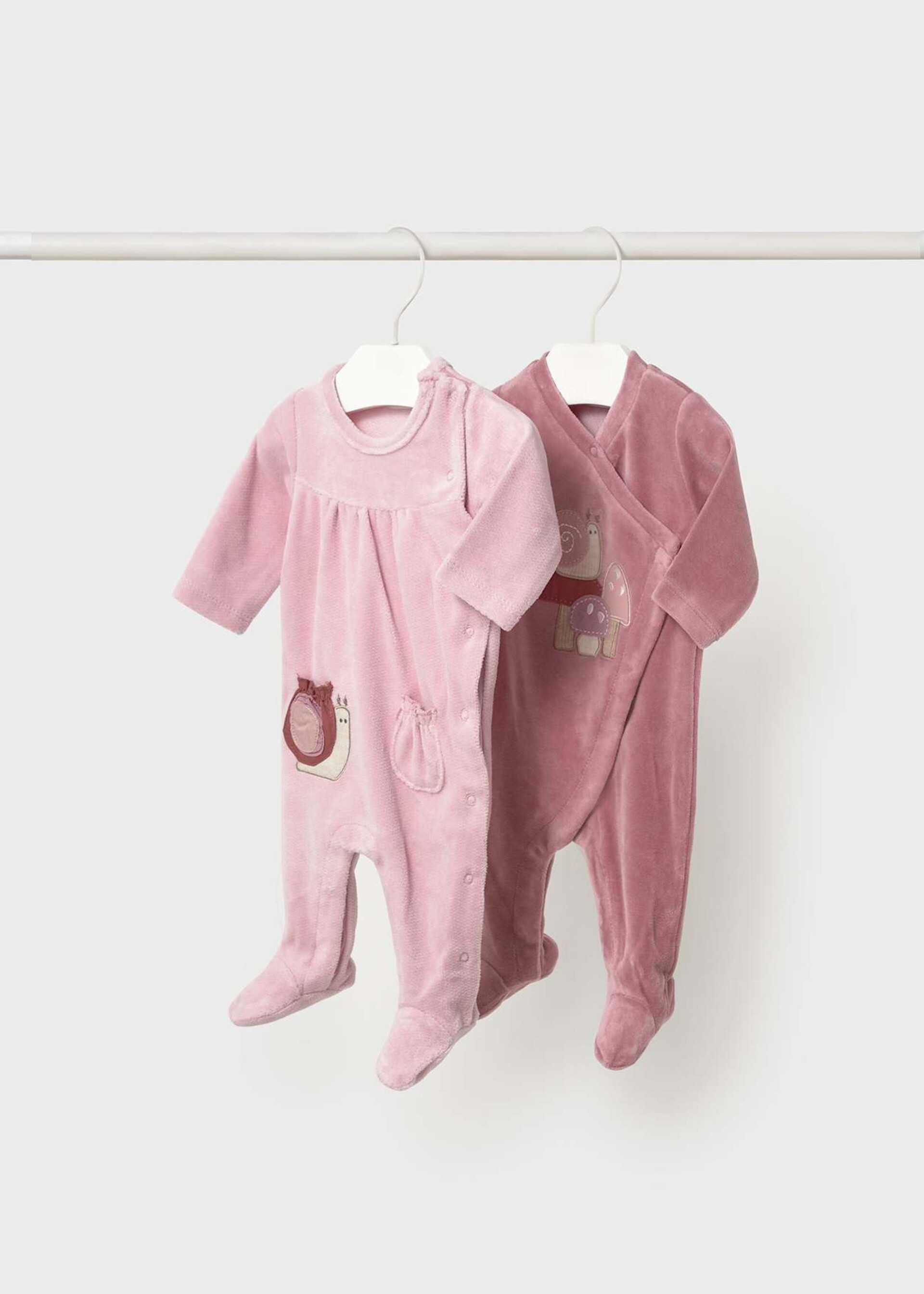 Set 2 tutine in ciniglia Rosa / Cipria Mayoral