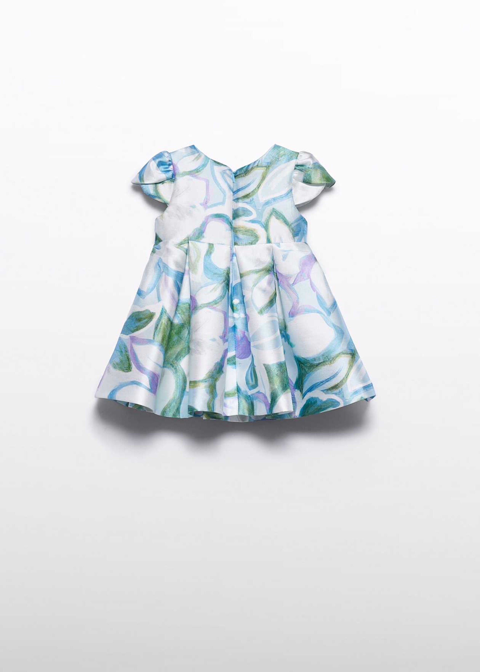 Abito elegante Mikado stampa fiori Abel e Lula