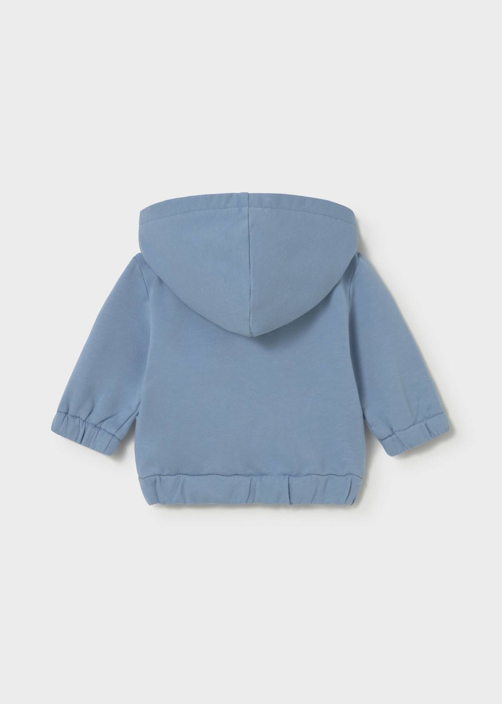 Felpa con cappuccio in cotone Azzurro Mayoral