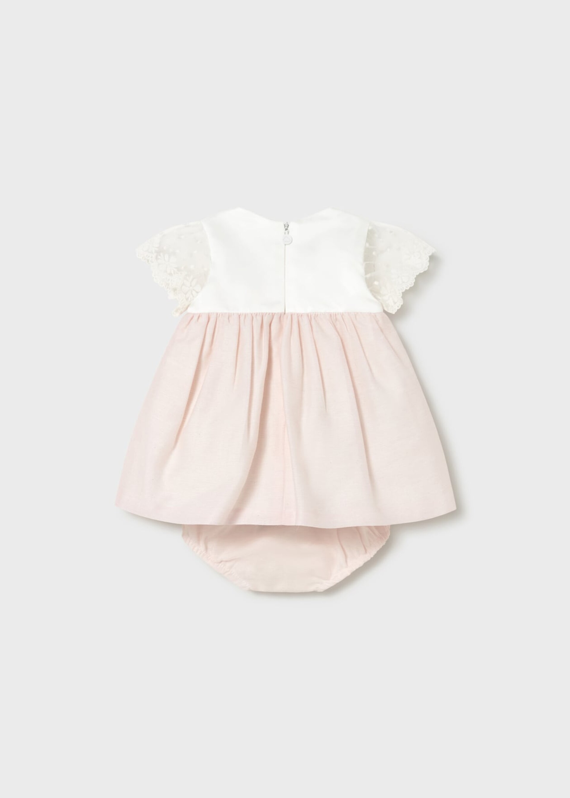 Abito elegante con culotte Rosa / Bianco Mayoral