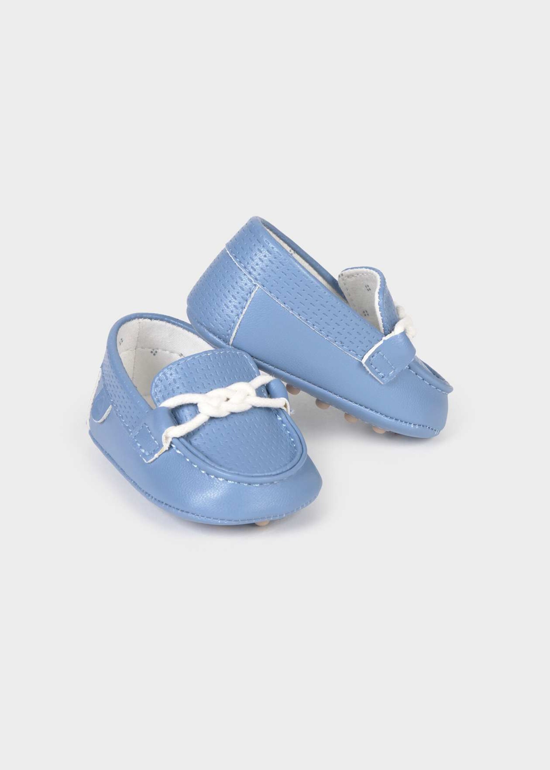 Mocassini neonato Azzurro Mayoral