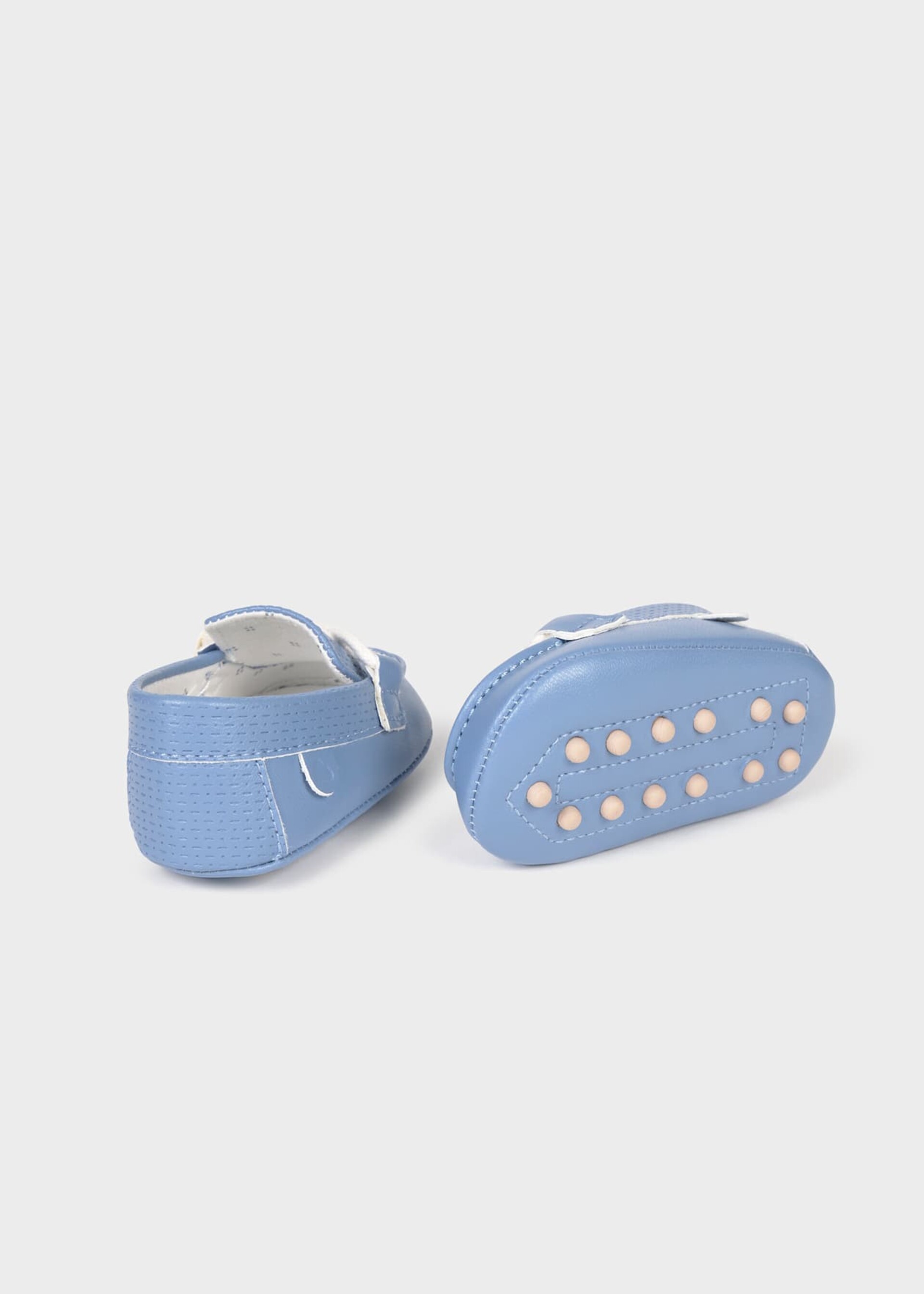 Mocassini neonato Azzurro Mayoral