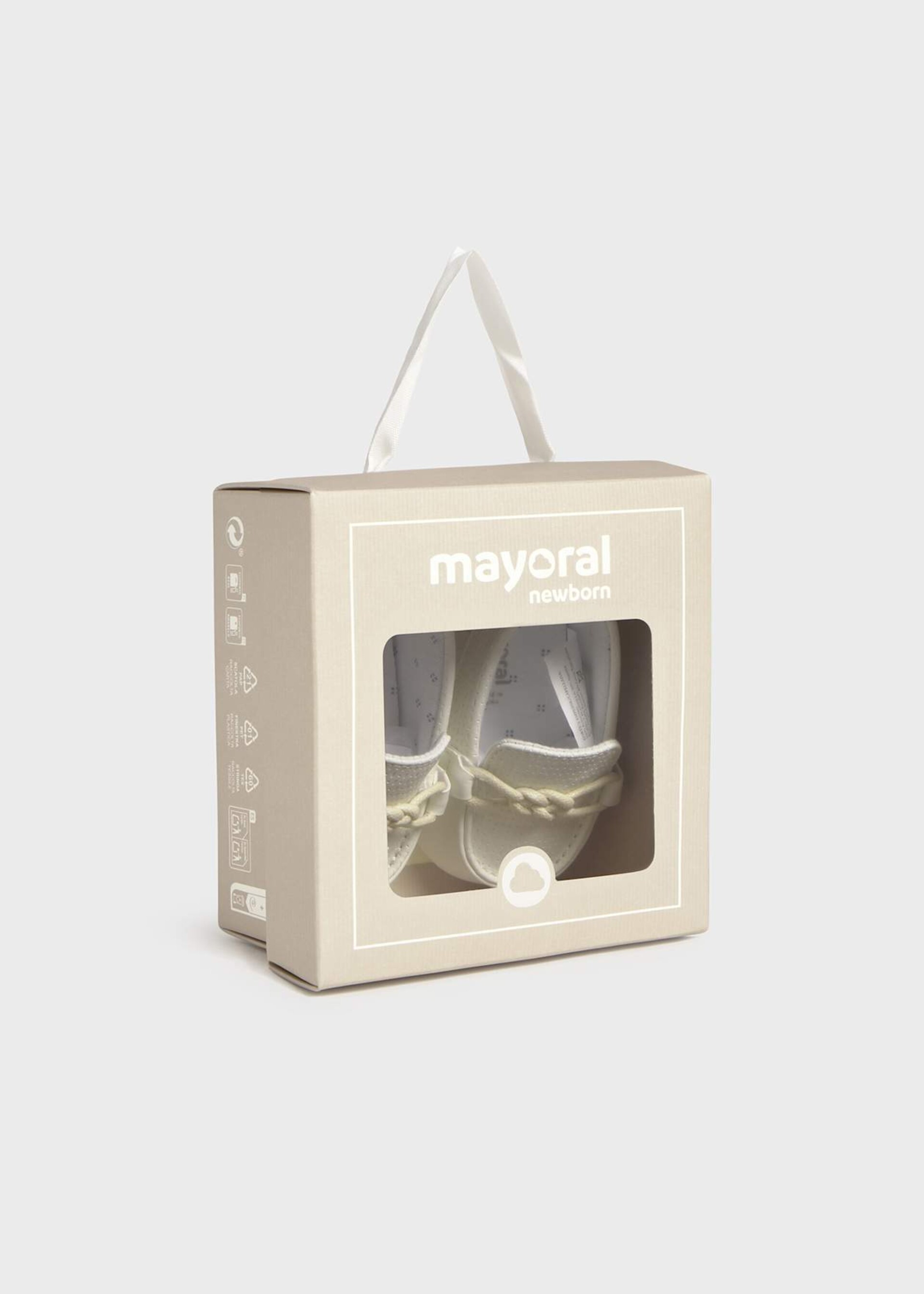 Mocassini neonato Bianco Mayoral