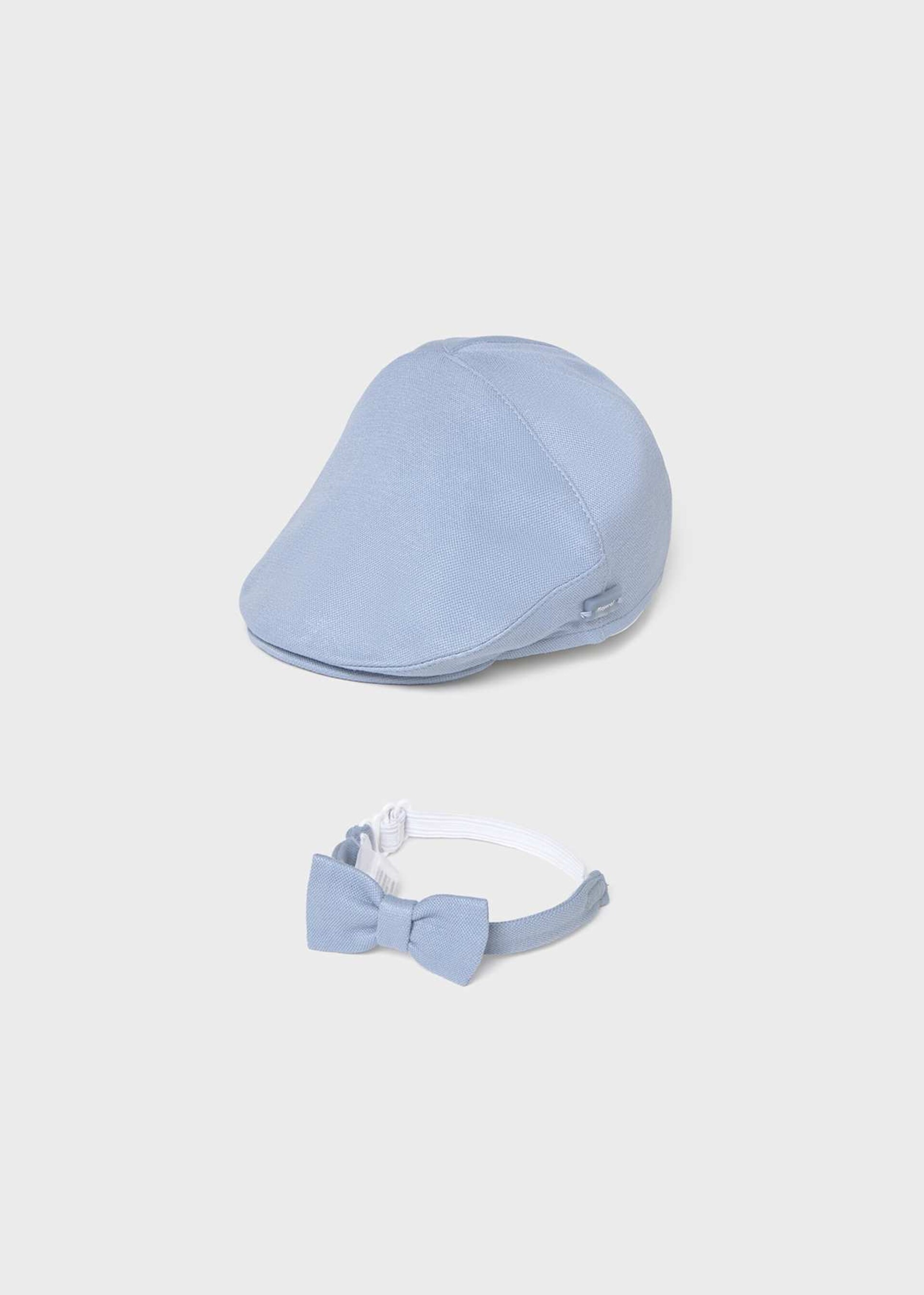 Set coppola e papillon Azzurro Polvere Mayoral