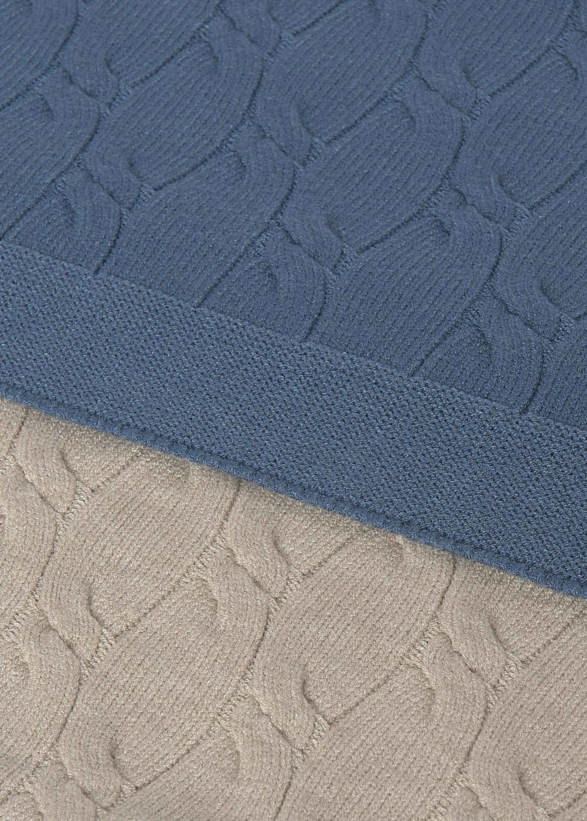 Copertina per carrozzina in caldo cotone Blu / Beige Mayoral