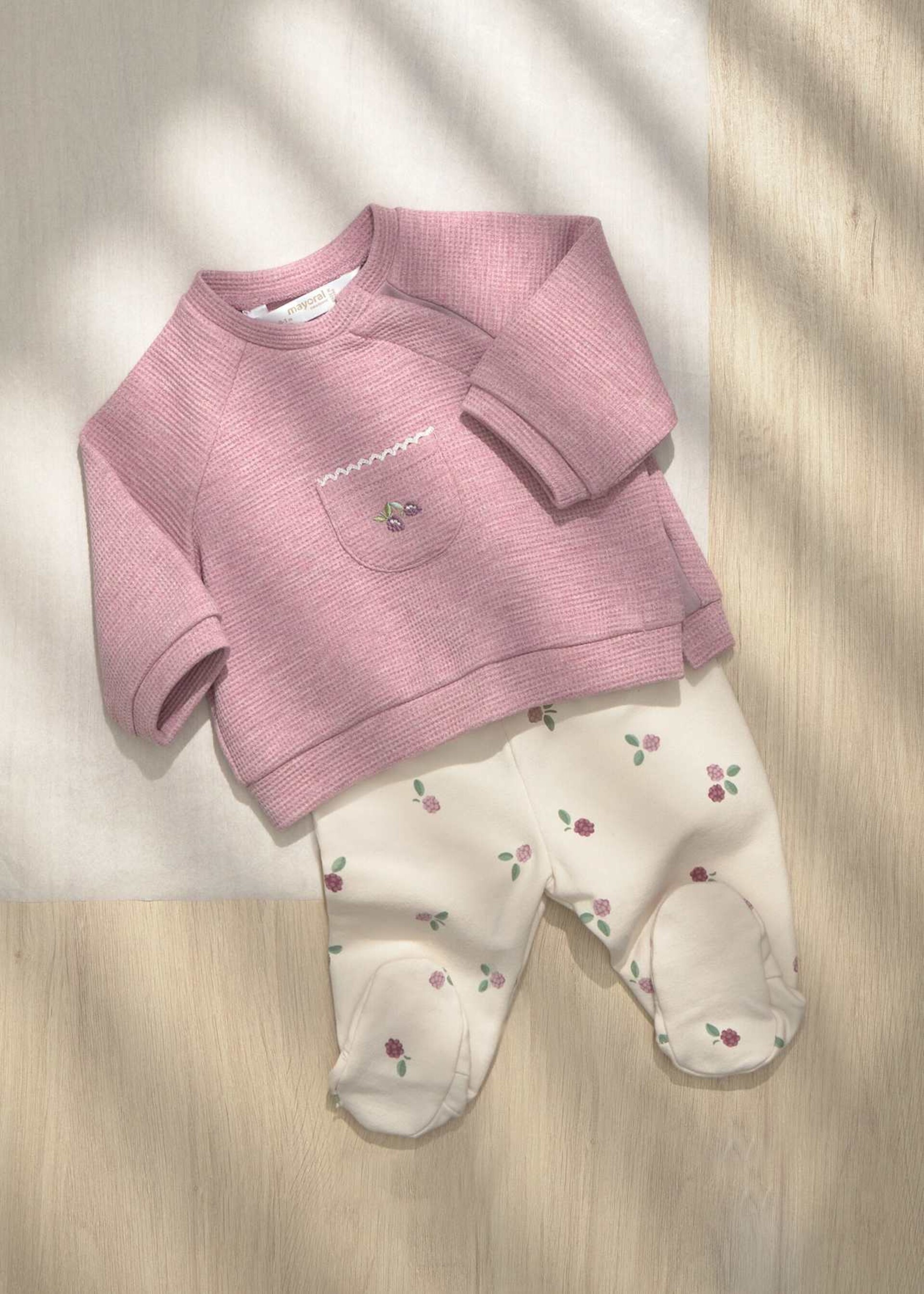Completo 2 pezzi in caldo cotone Malva Mayoral