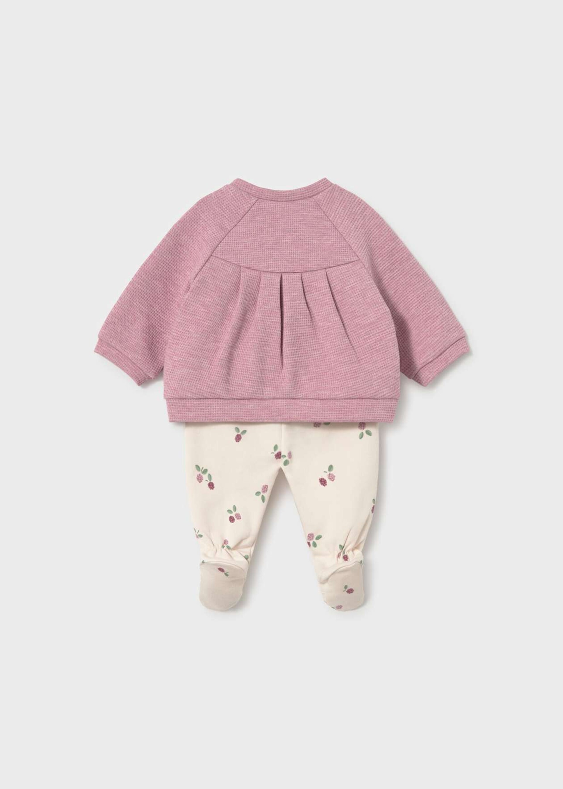 Completo 2 pezzi in caldo cotone Malva Mayoral
