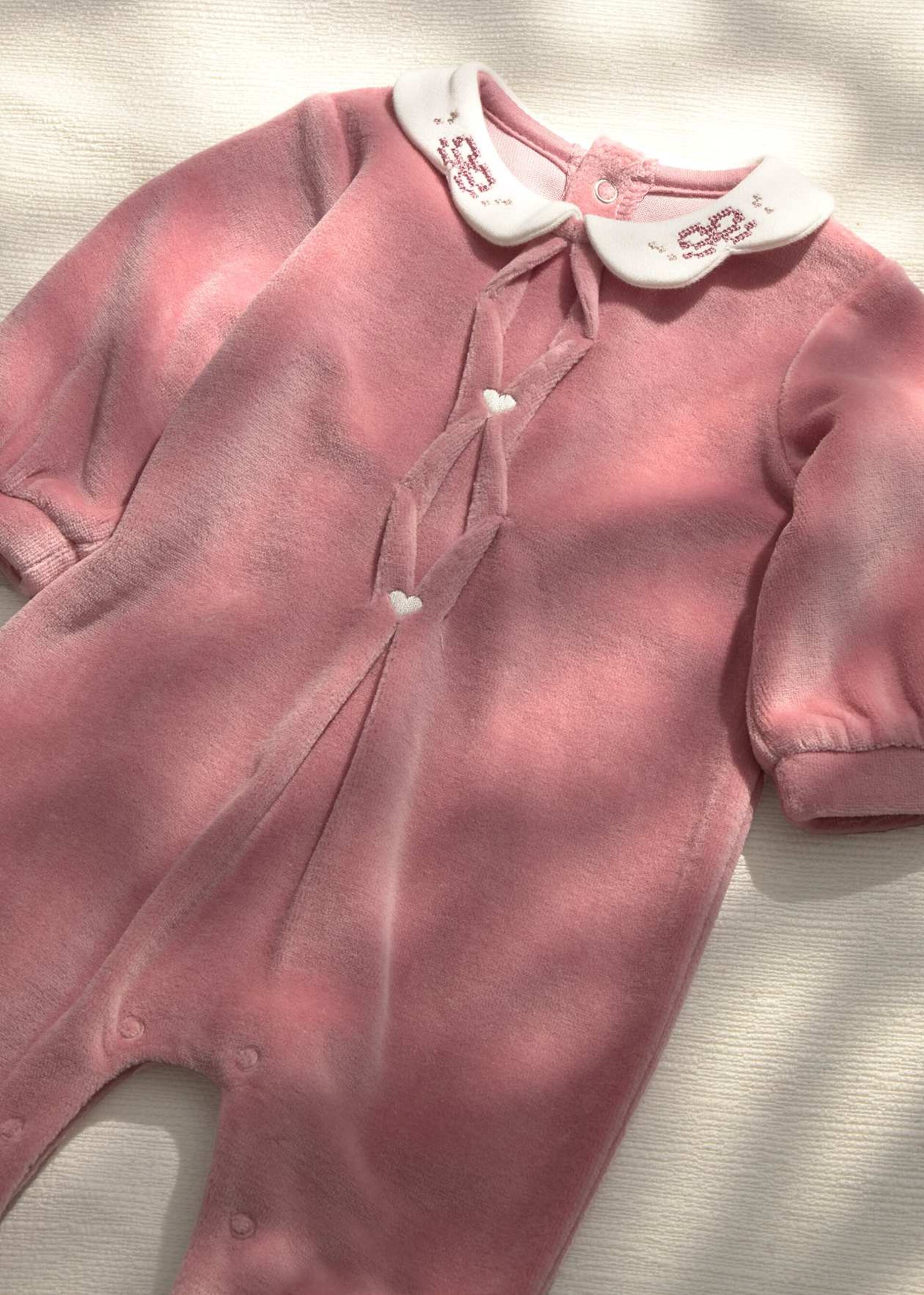 Tutina in ciniglia Rosa Cipria Mayoral