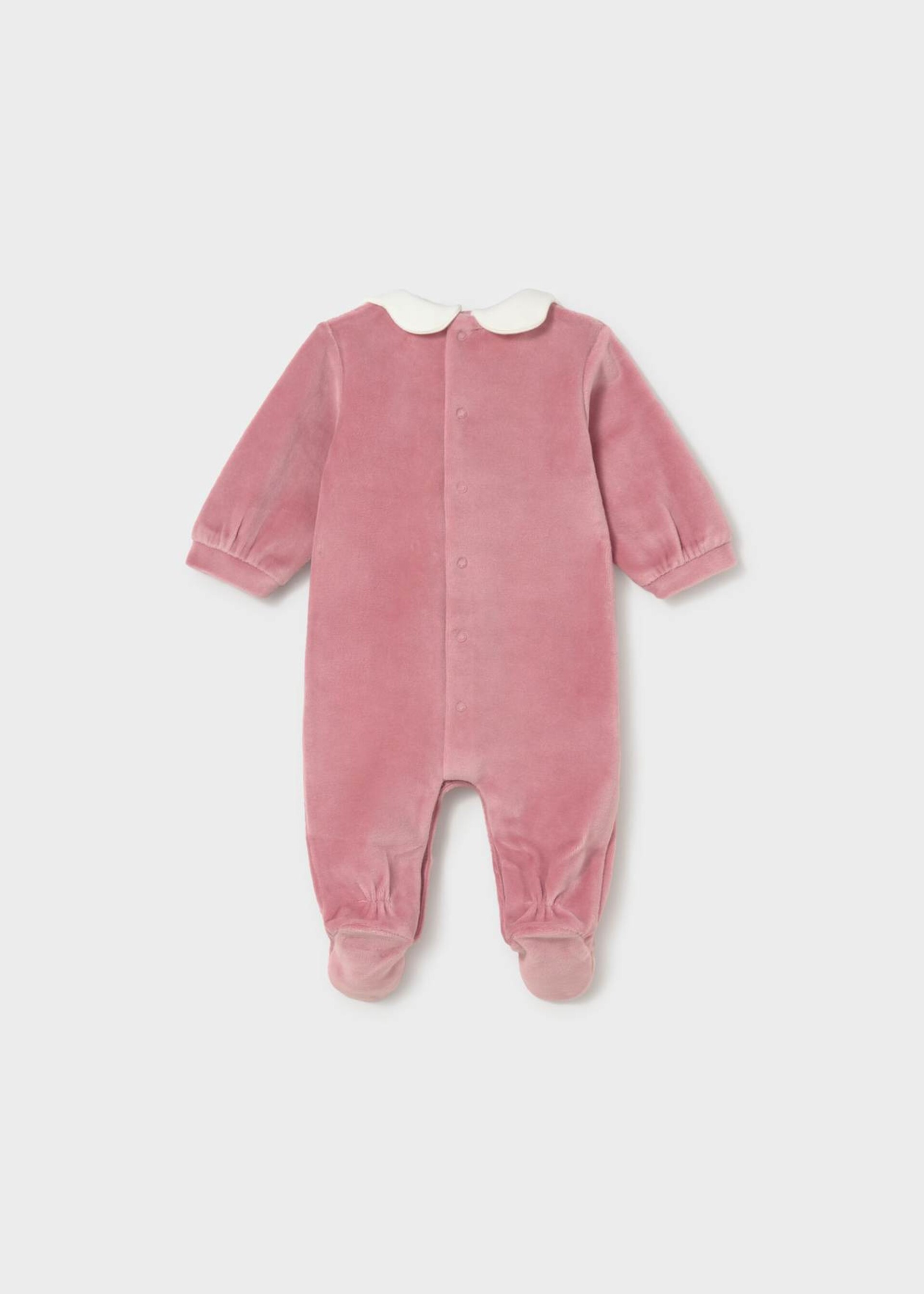 Tutina in ciniglia Rosa Cipria Mayoral