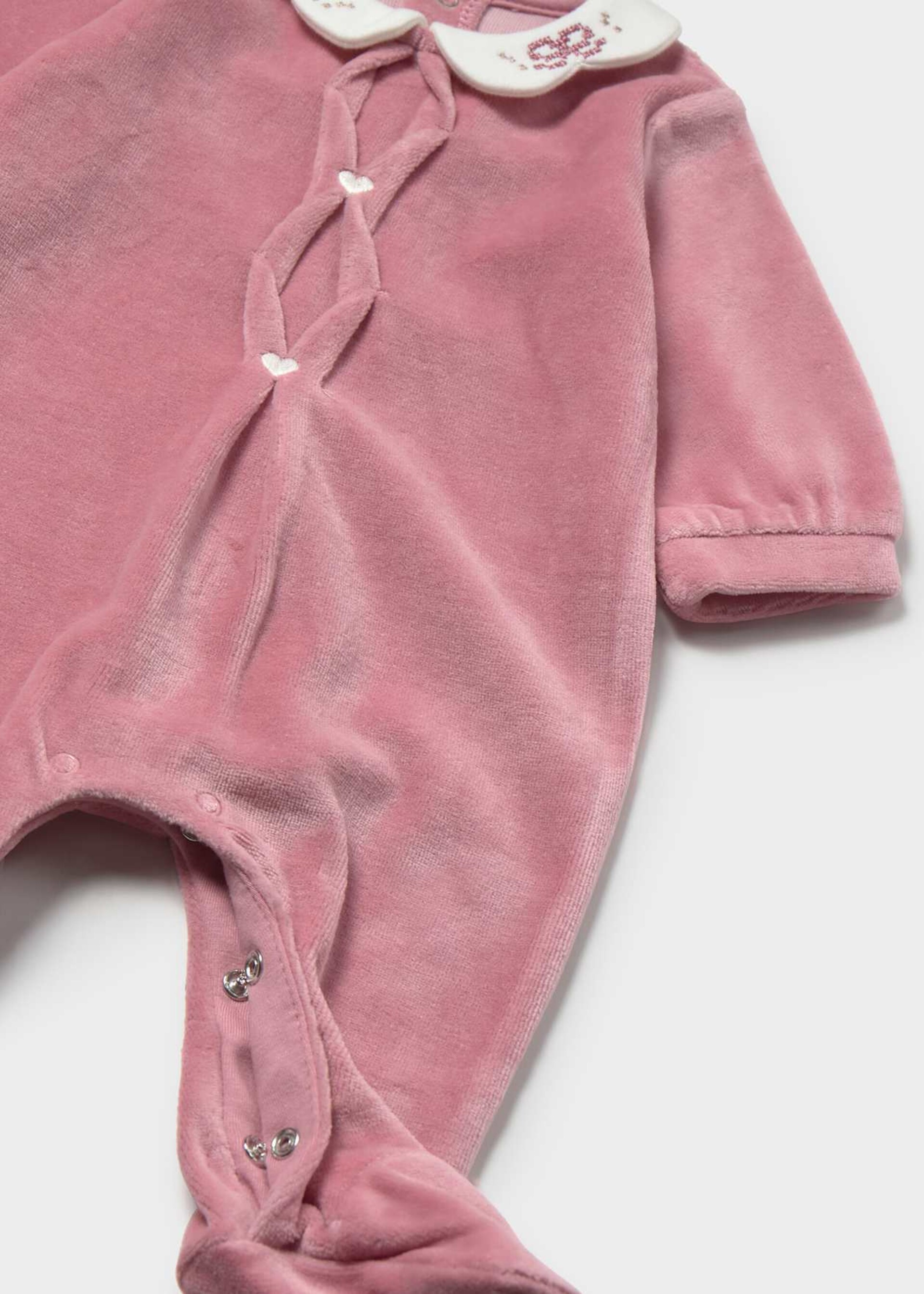 Tutina in ciniglia Rosa Cipria Mayoral