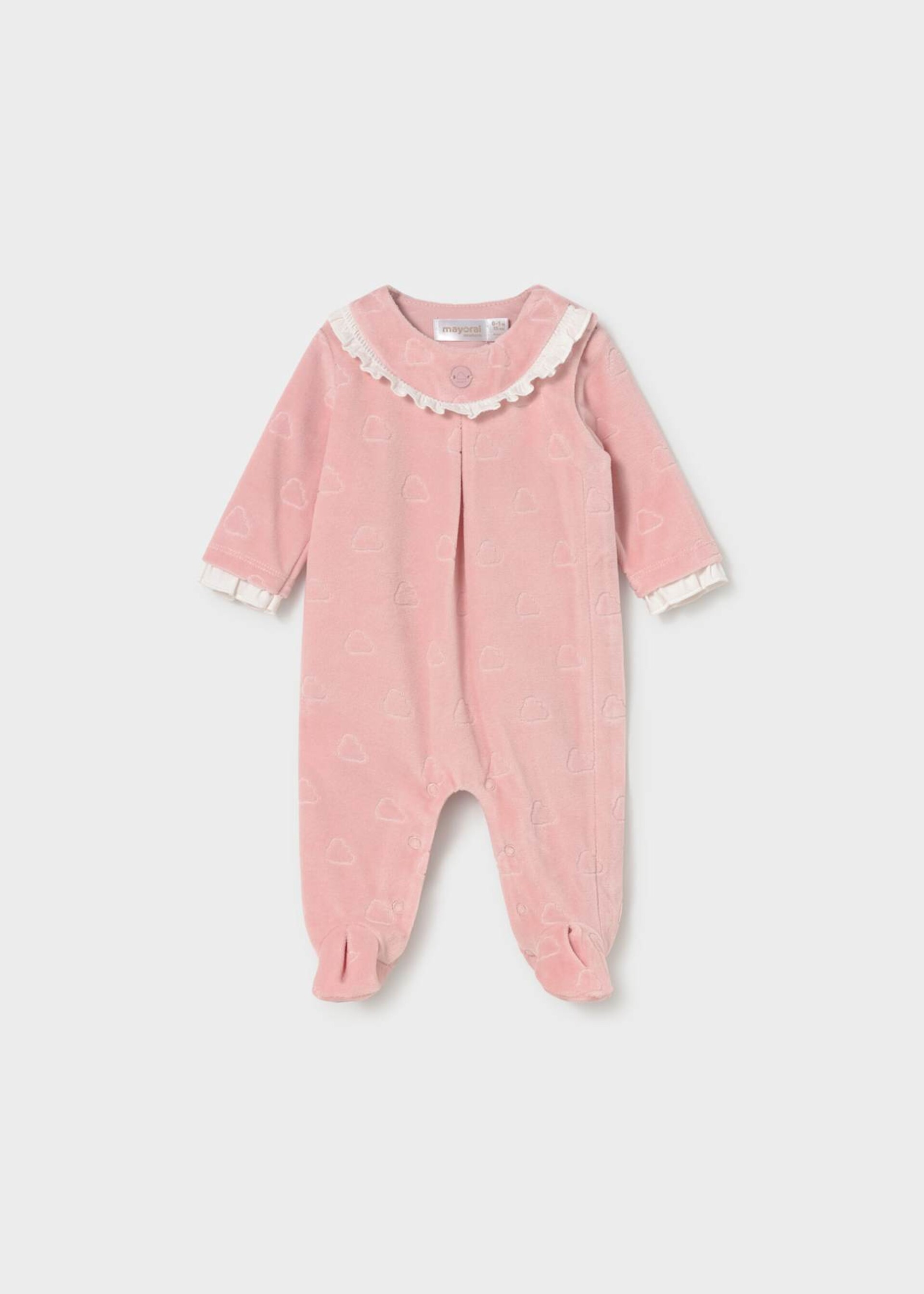 Tutina in ciniglia Rosa Mayoral