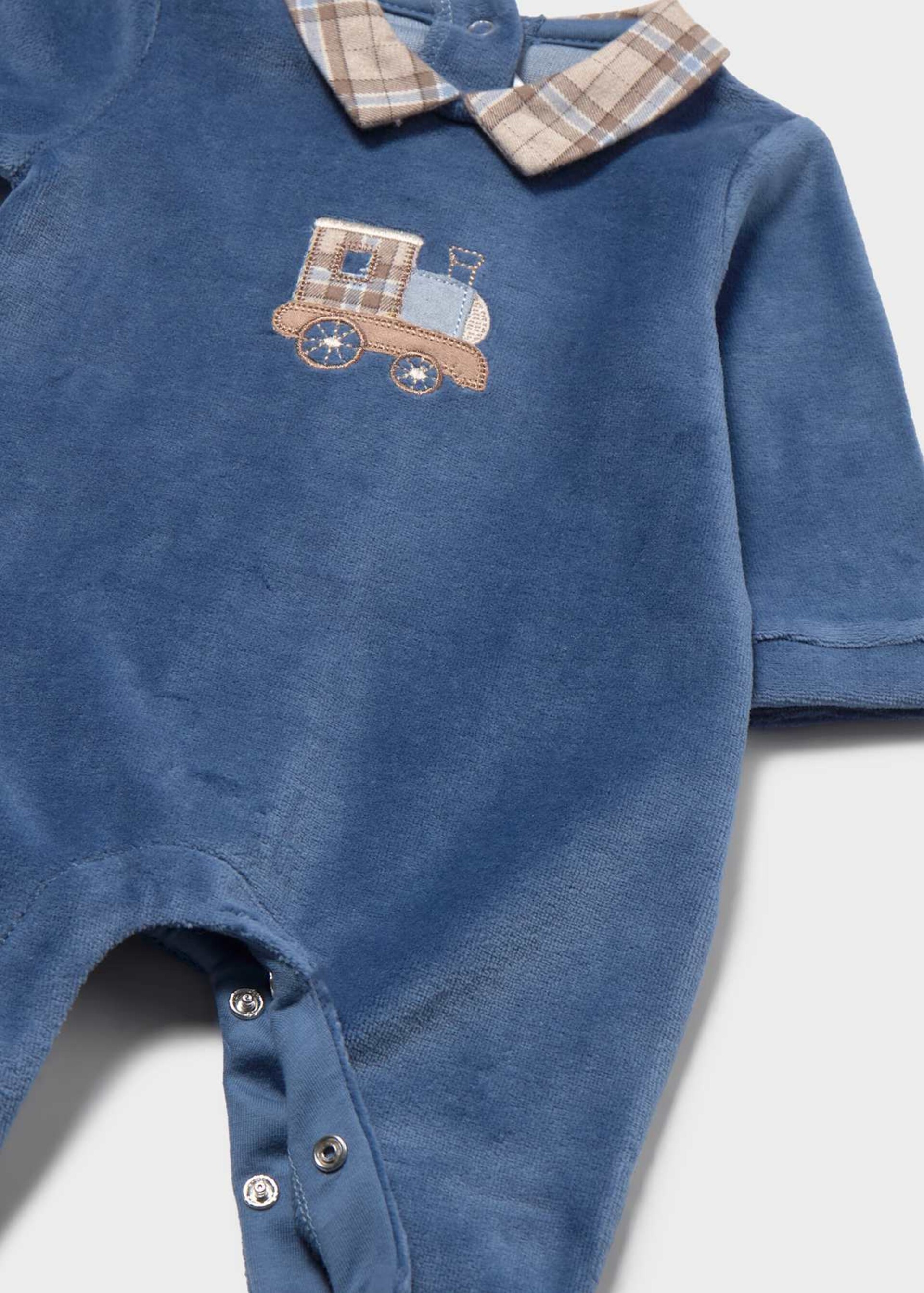 Tutina in ciniglia Blu Mayoral