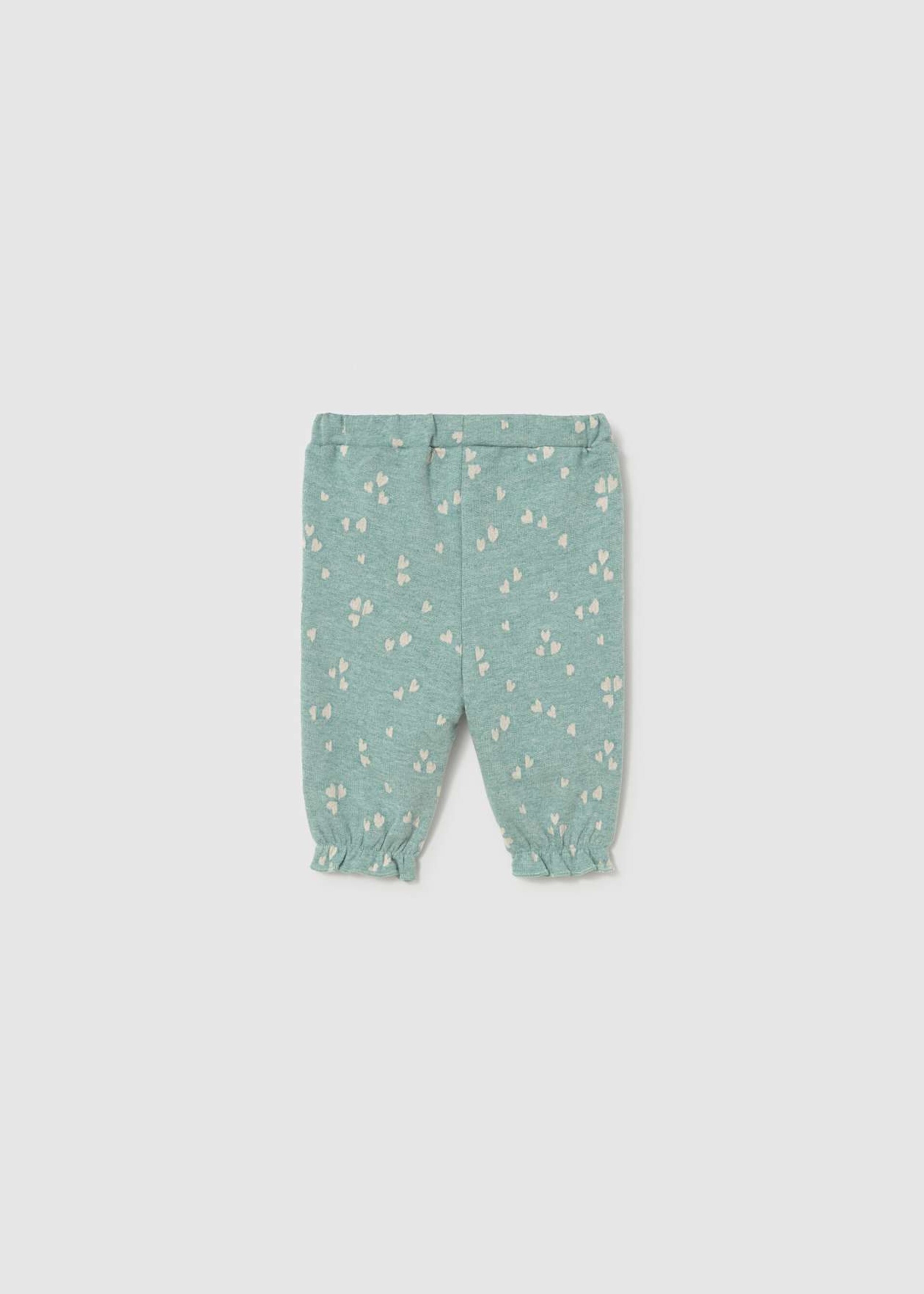 Tuta 3 pezzi in caldo cotone Verde Mayoral