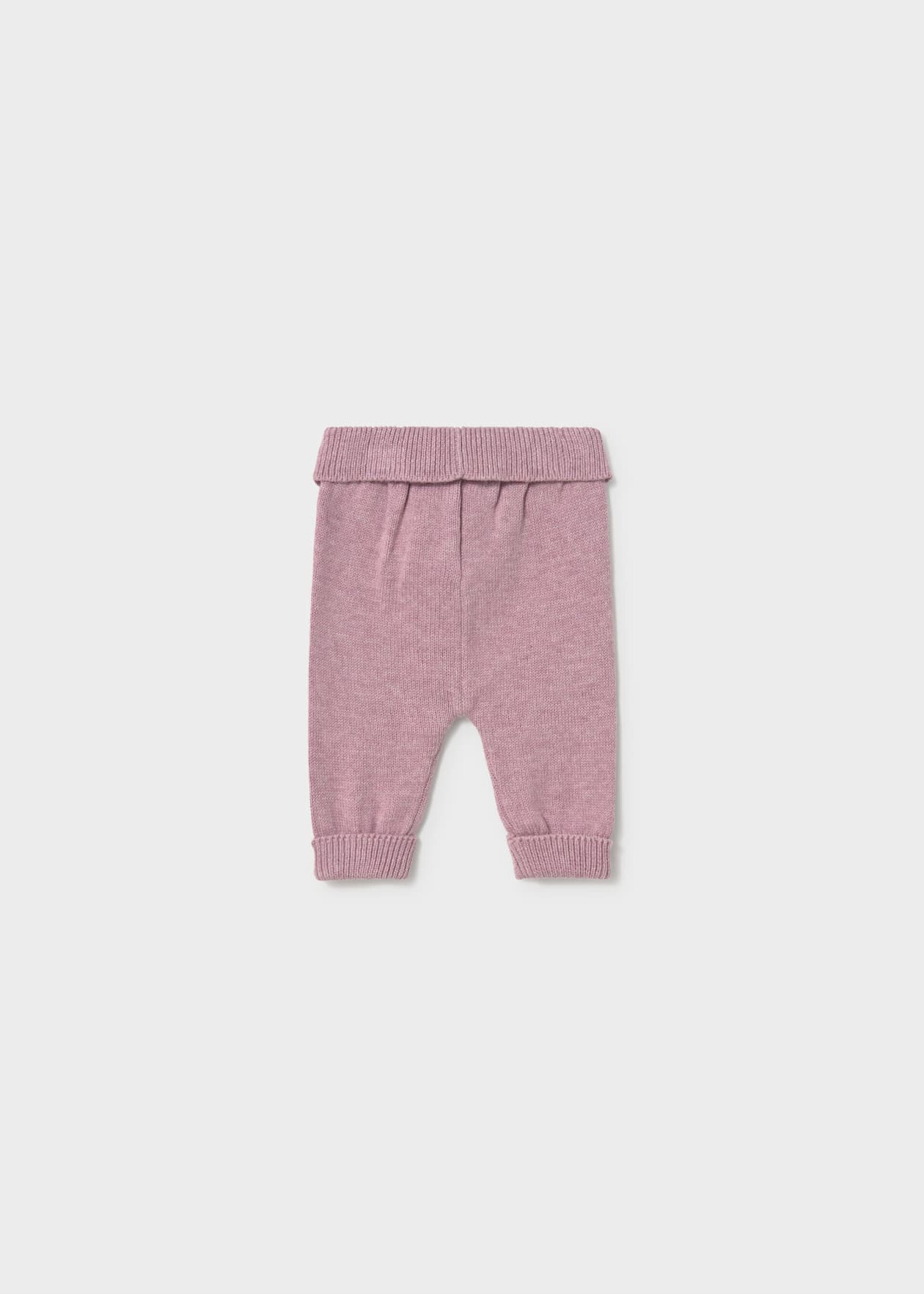 Completo 3 pezzi in caldo cotone Malva / Panna Mayoral
