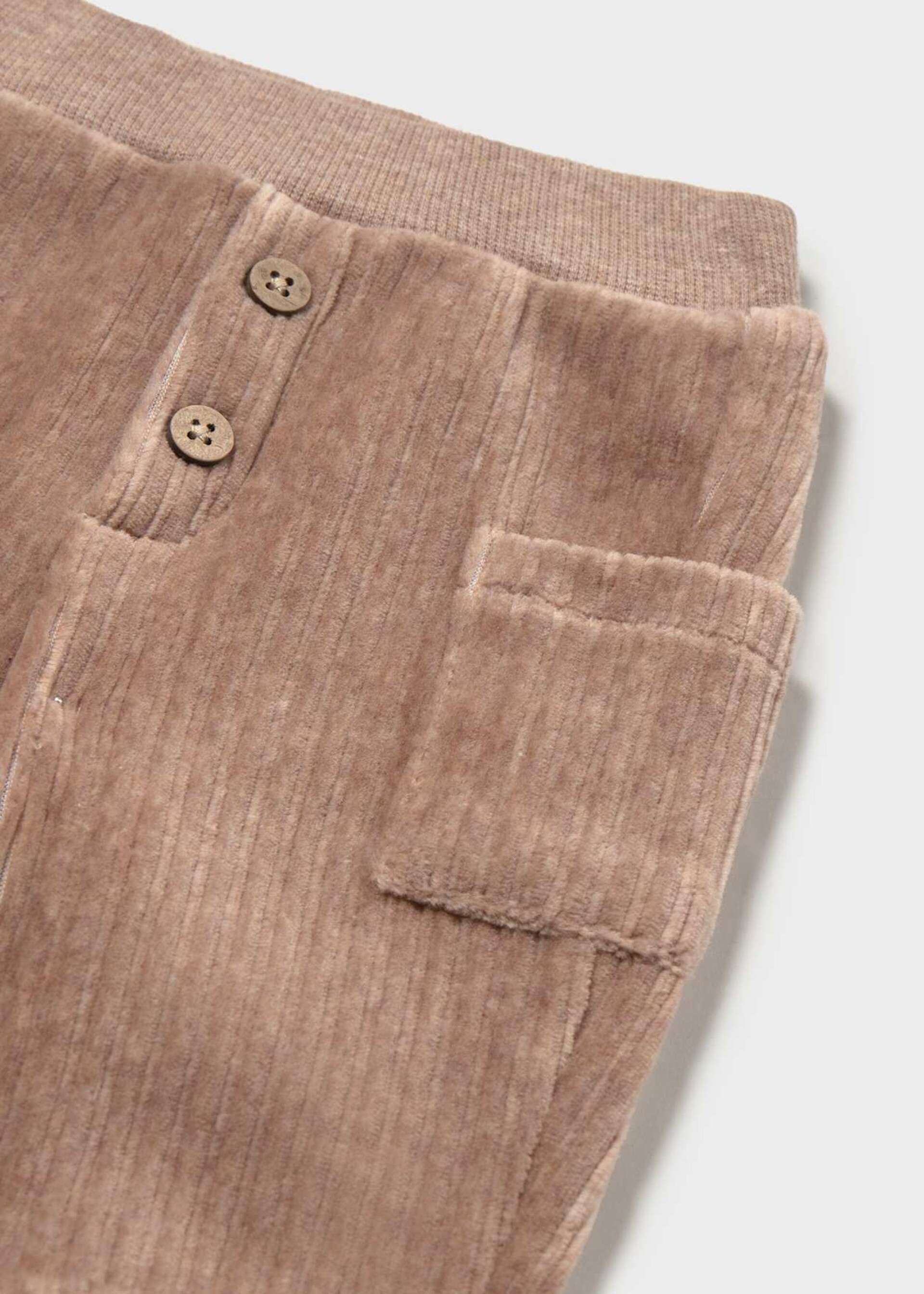 Pantaloni in velluto Beige Mayoral