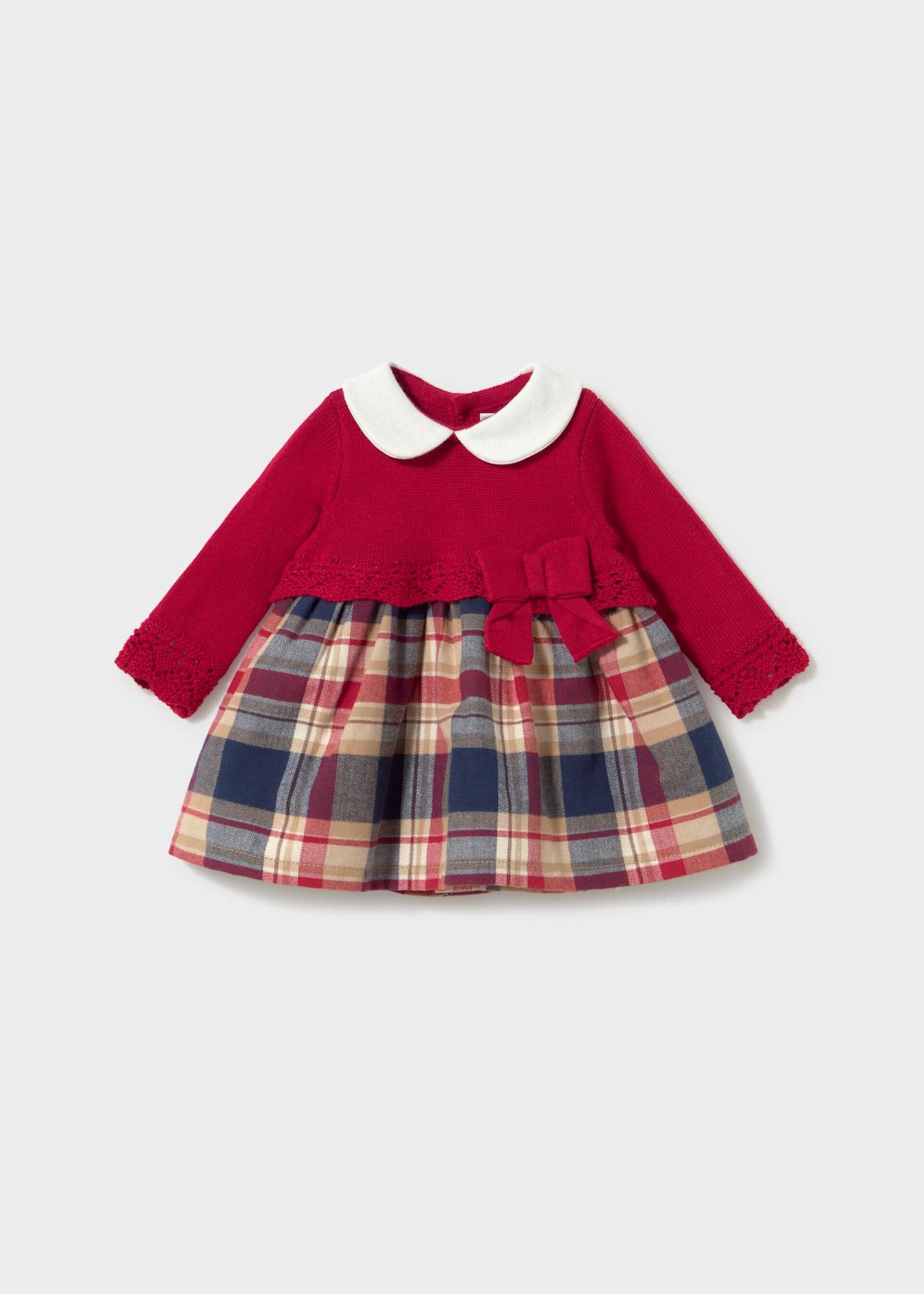 Vestito in caldo cotone Rosso Mayoral