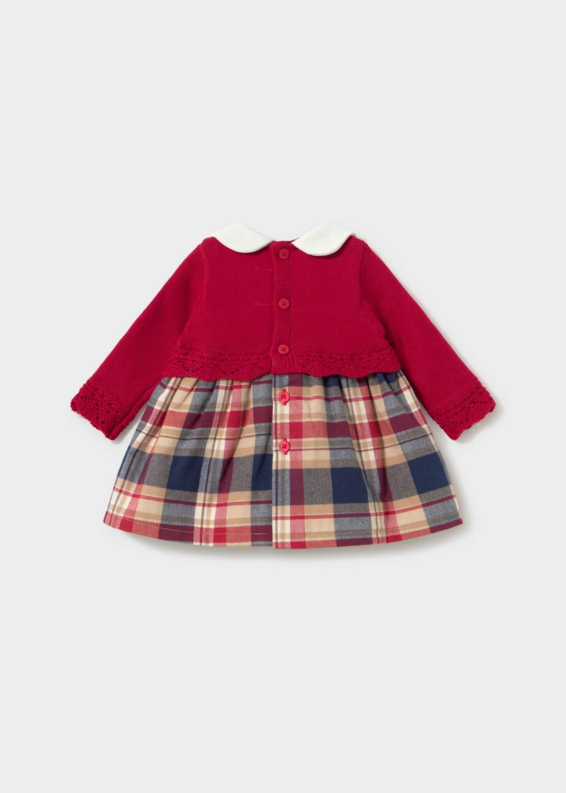 Vestito in caldo cotone Rosso Mayoral
