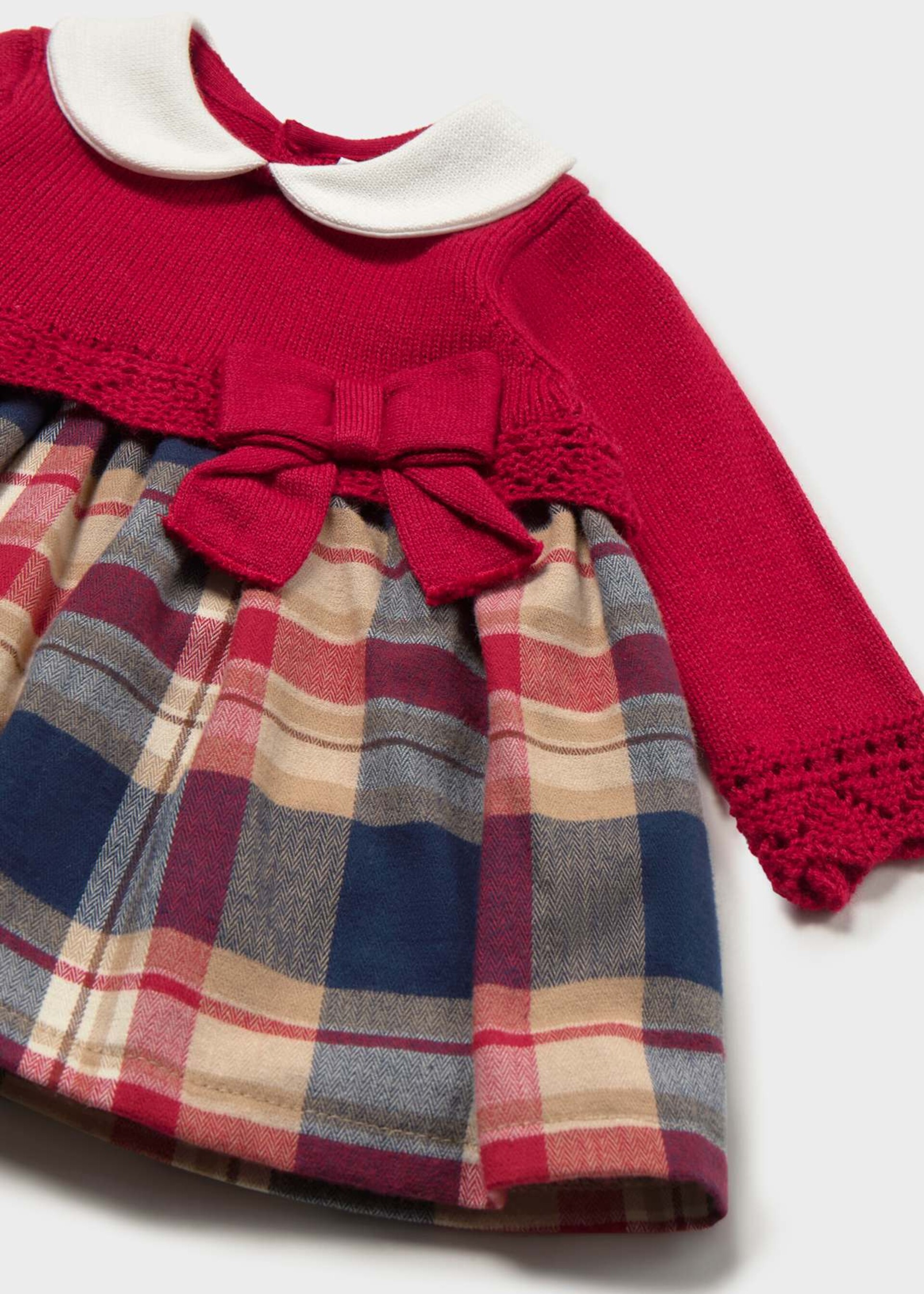 Vestito in caldo cotone Rosso Mayoral