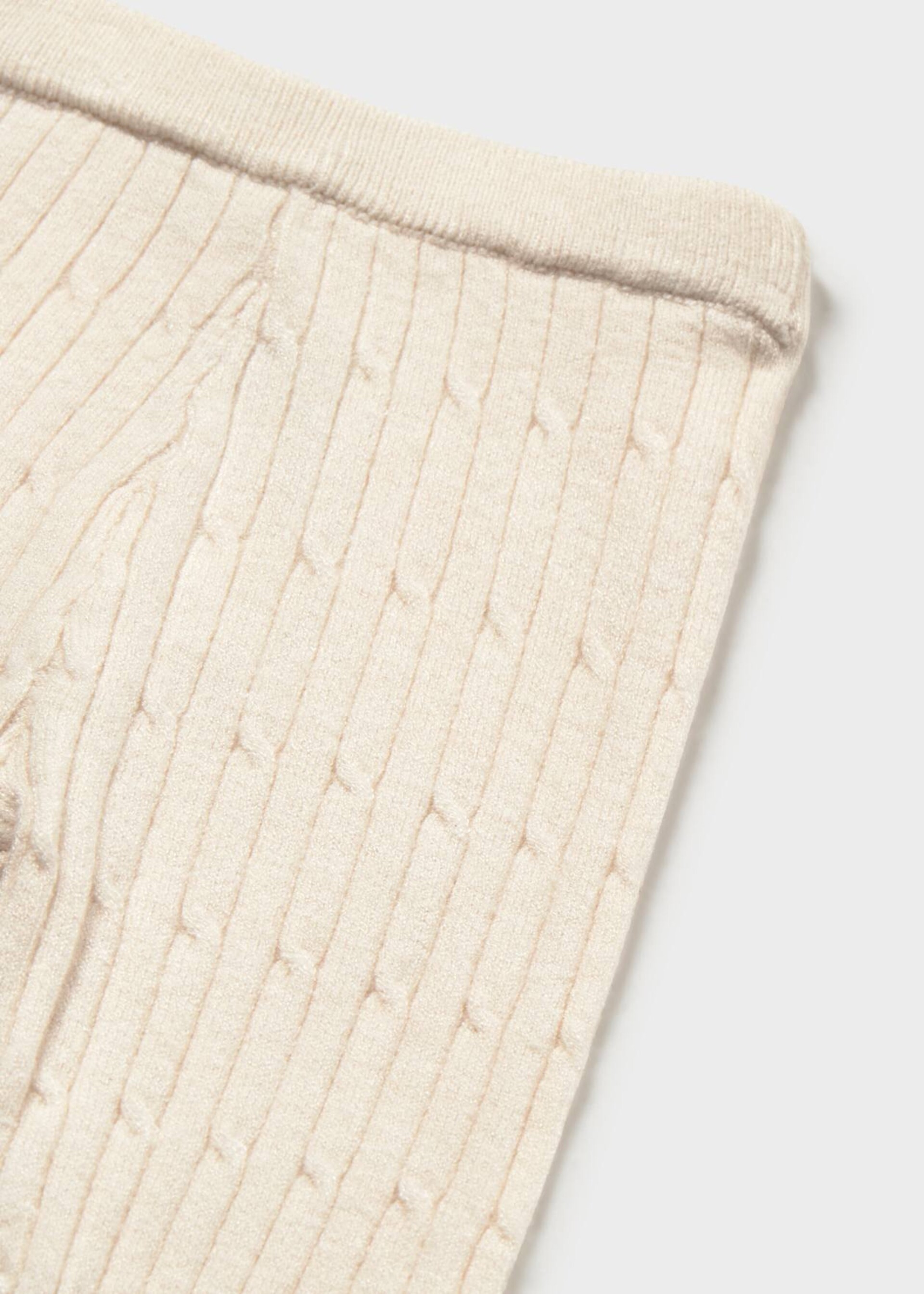 Leggings in caldo cotone Panna Mayoral