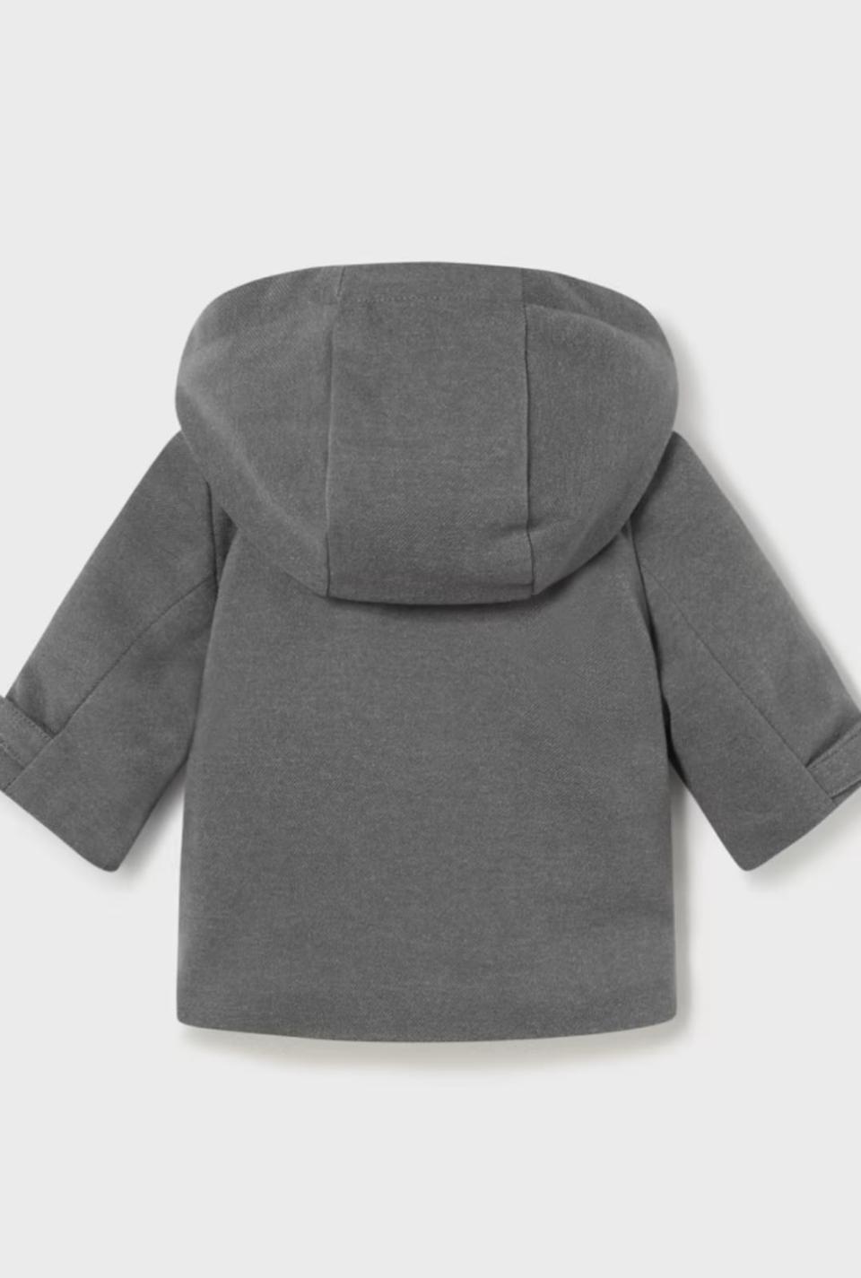 Cappotto neonato fibre riciclate Grigio Mayoral