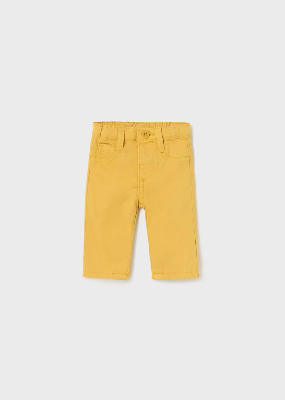 Pantalone neonato in caldo cotone Giallo Mayoral 2517