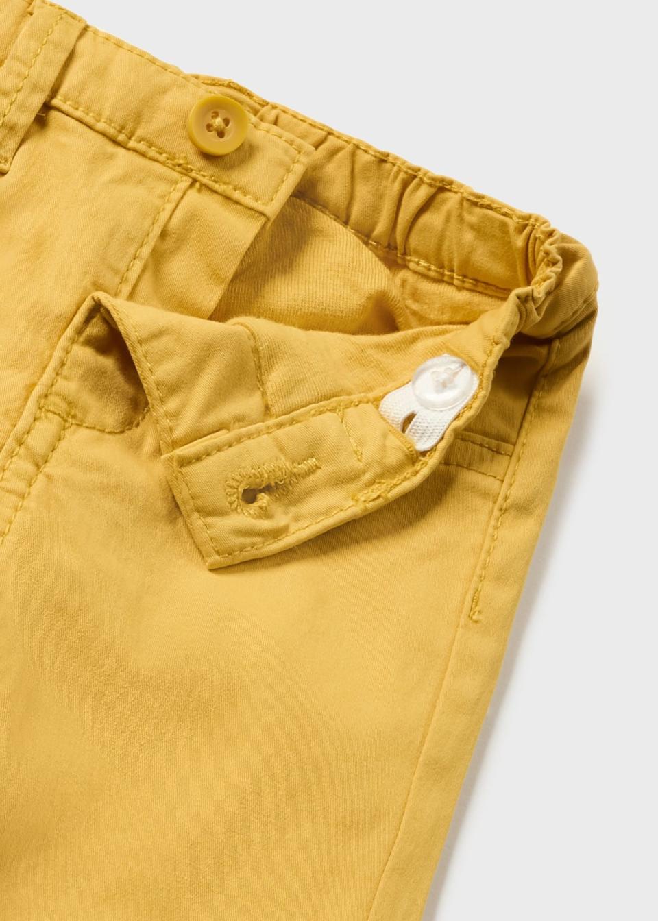 Pantalone neonato in caldo cotone Giallo Mayoral 2517