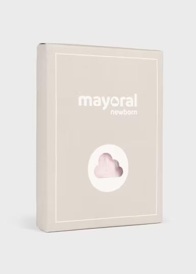 Completo 2 pezzi in filo di cotone Rosa Mayoral