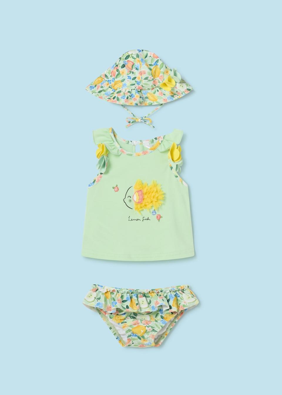 Completo mare 3 pezzi Verde Mayoral 1633