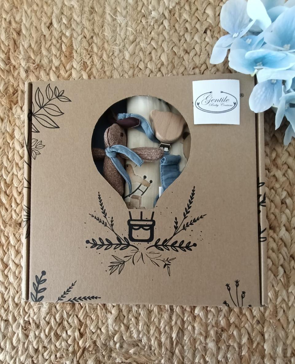 Box regalo Mussole ,Porta ciucco e Coniglietto Jamiks JLG200