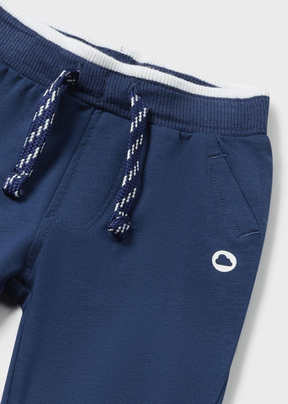 Pantalone sportivo in cotone Blu Mayoral 1539