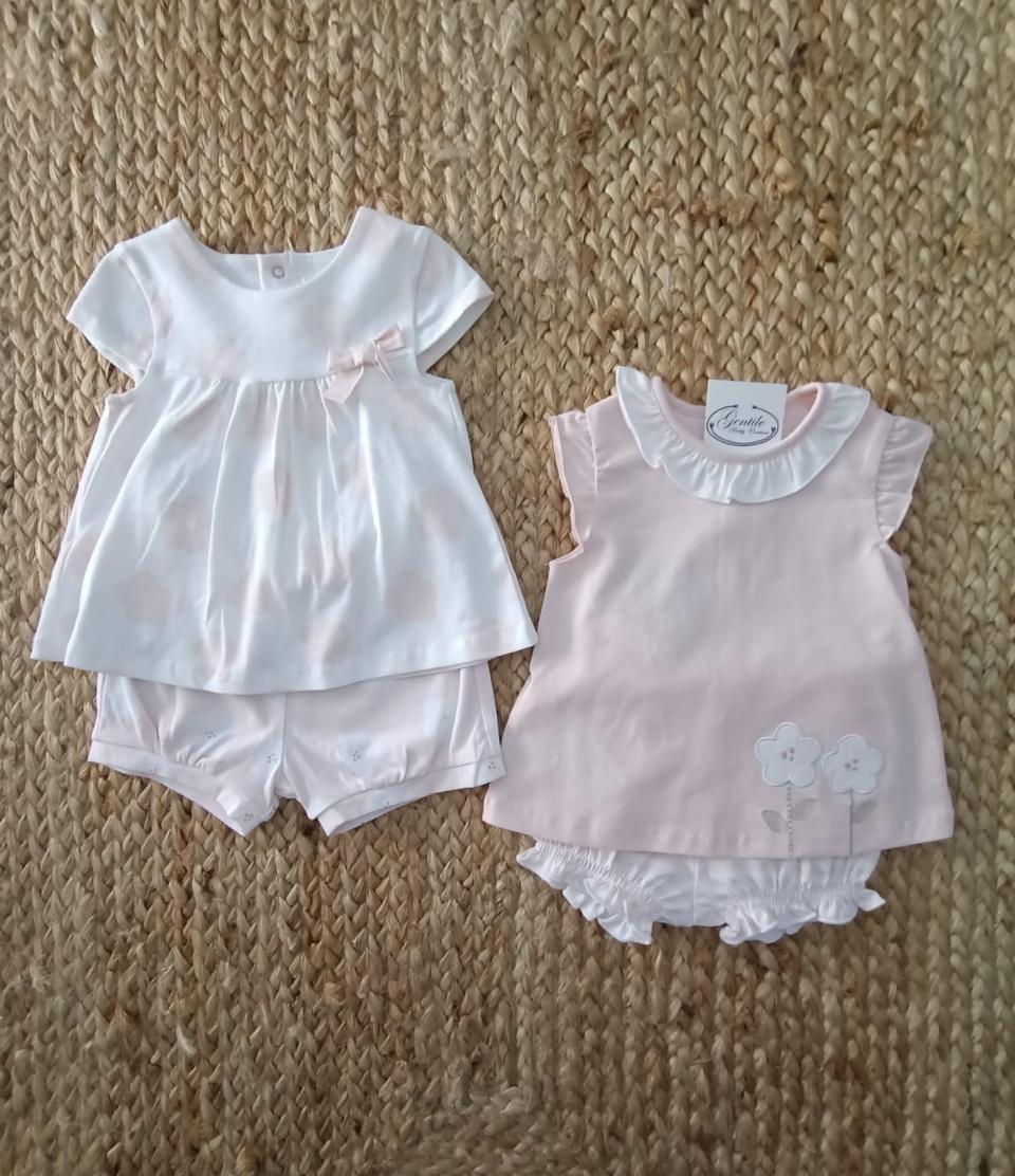 Completo 4 pezzi in cotone taglia 4-6 mesi Mayoral 1622