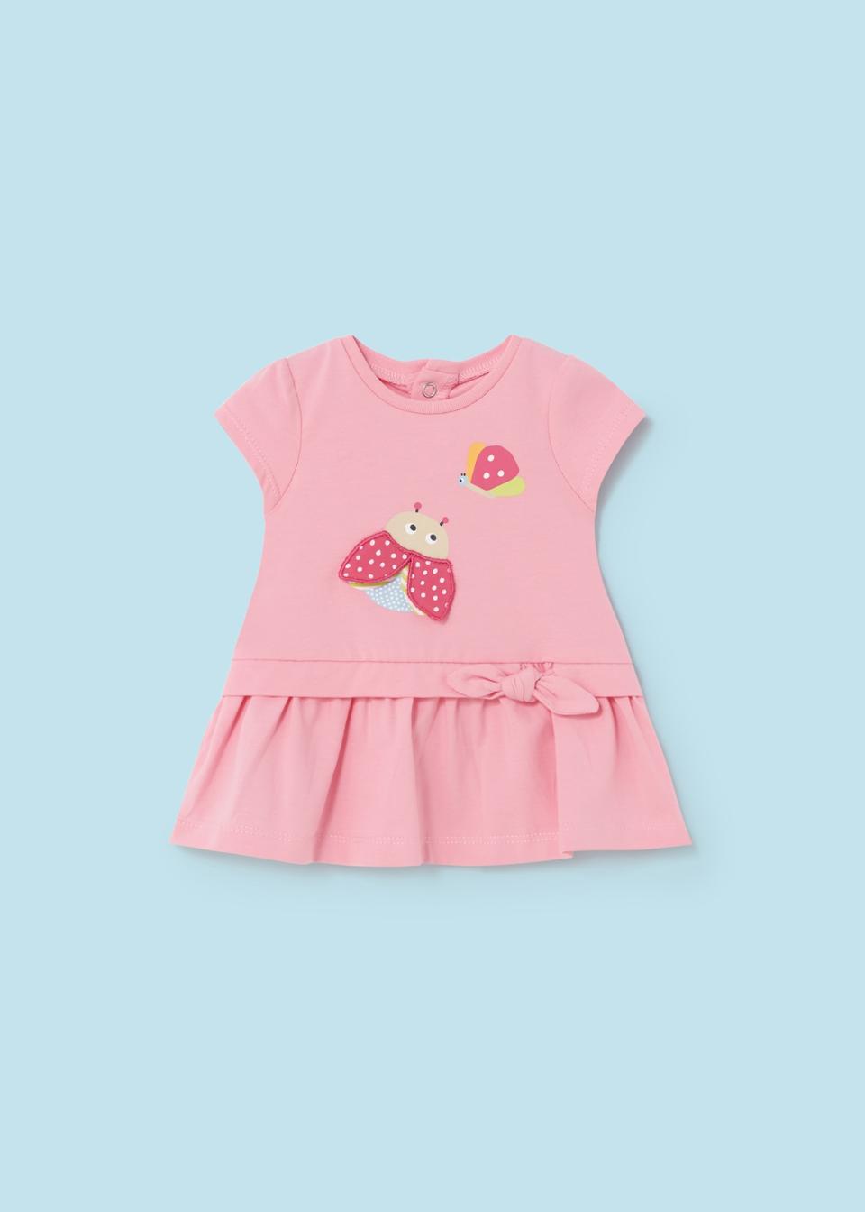 Vestito in cotone con stampa Rosa Mayoral 1832