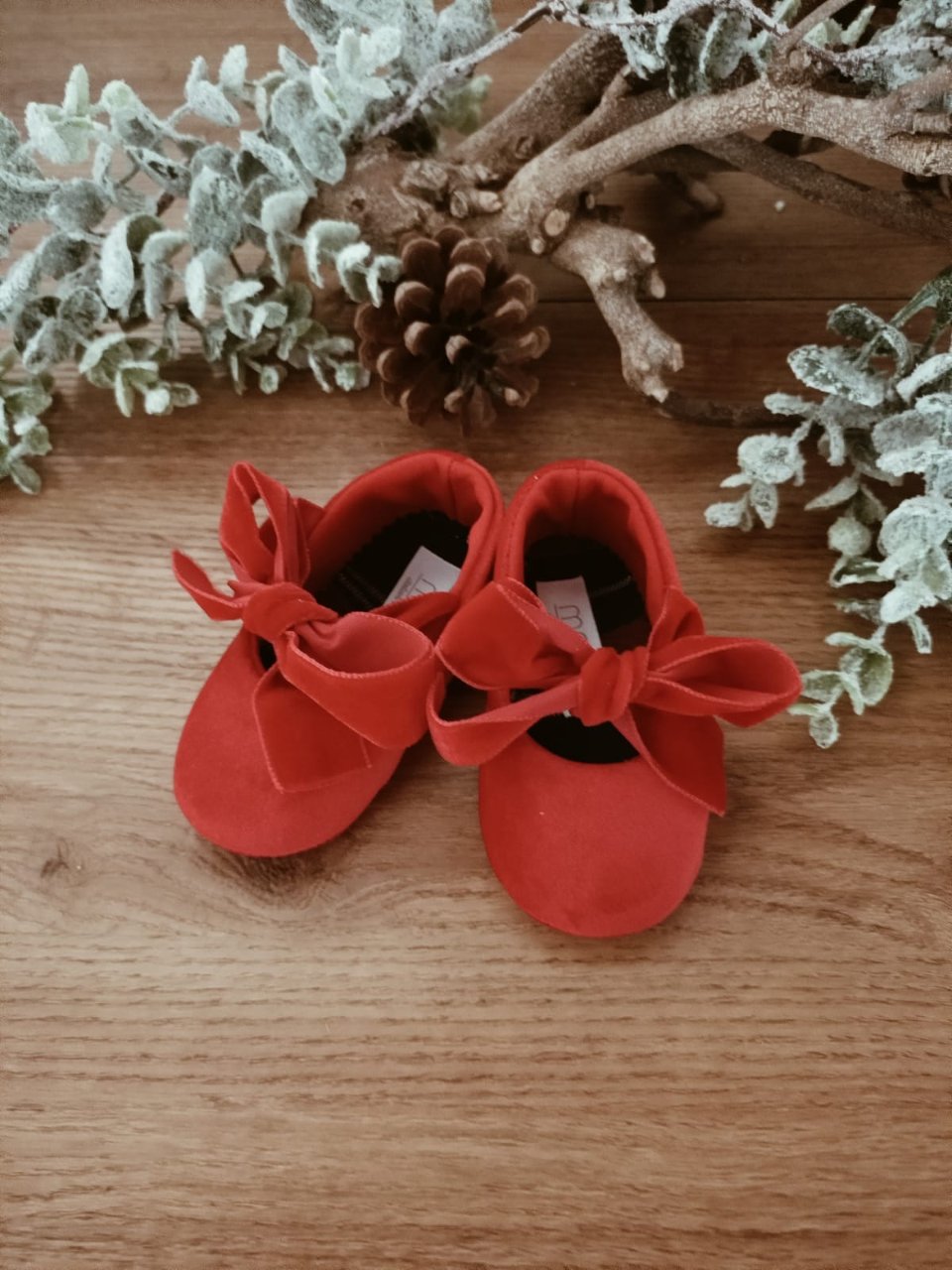 Ballerine in vellutino Rosso Marlù