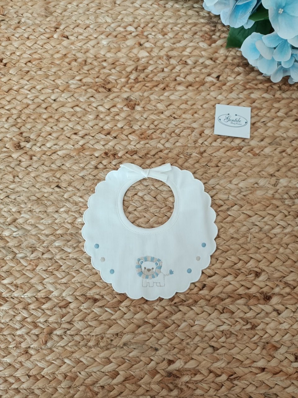 Bavetta in puro cotone Bianco / Carta Da Zucchero Marlù