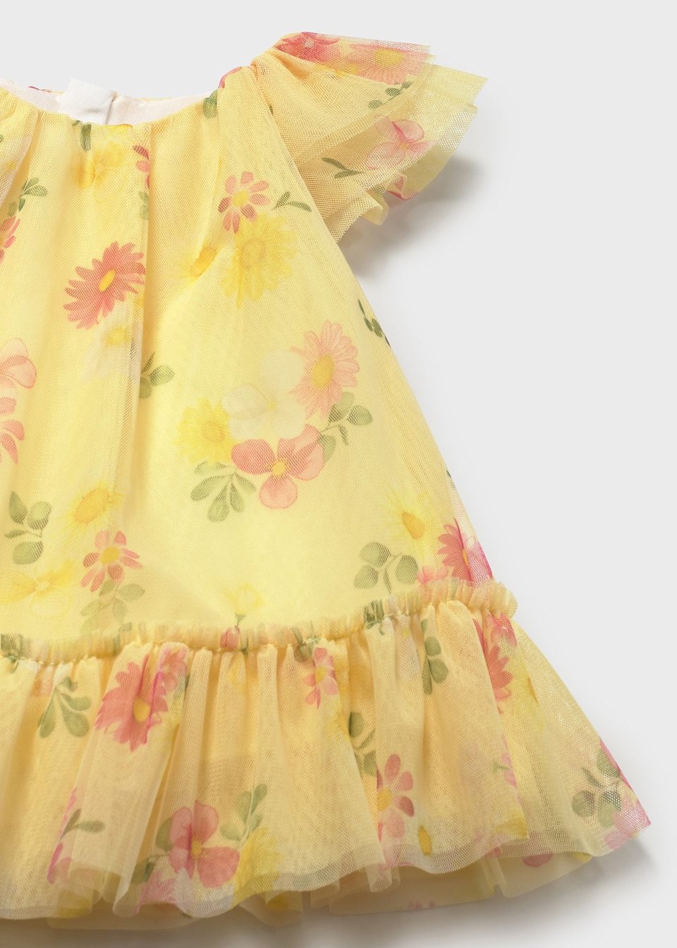 Abito elegante in tulle Giallo Mayoral