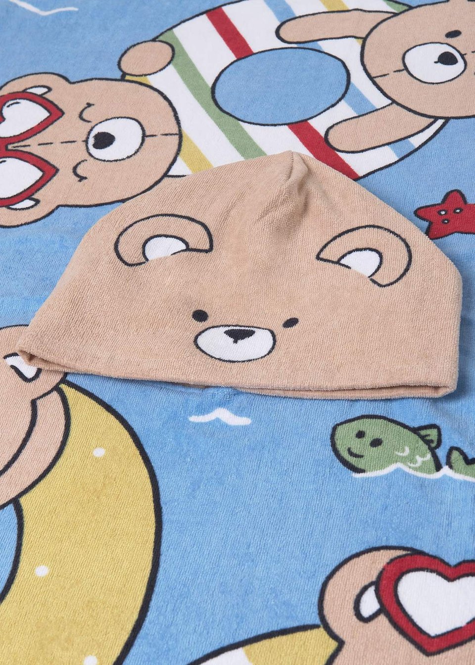Poncho in spugna con cappuccio Orsetto taglia unica Mayoral