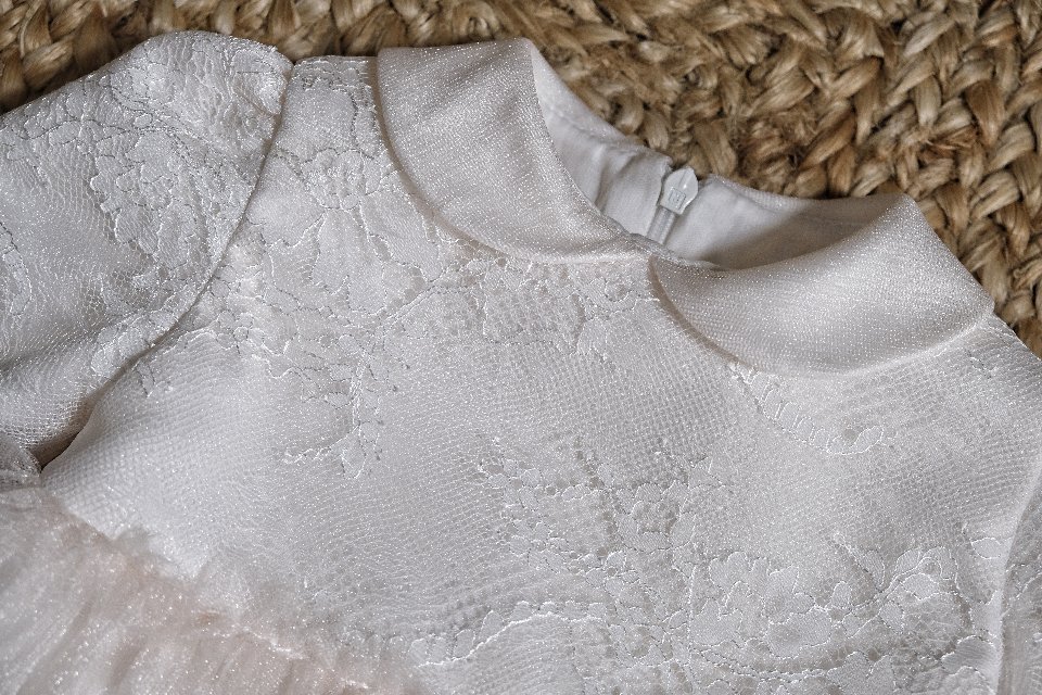 Abito elegante Rosa Cipria taglia 9 mesi Bimbalò