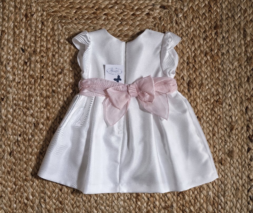 Abito elegante con cintura e culotte Bianco taglia 12 mesi Mayoral