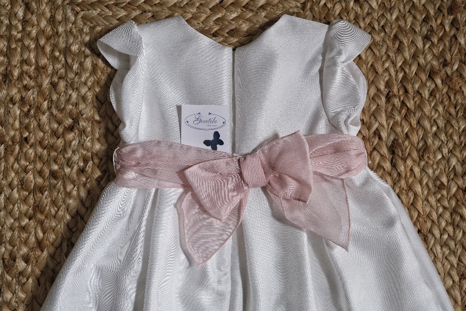 Abito elegante con cintura e culotte Bianco taglia 12 mesi Mayoral