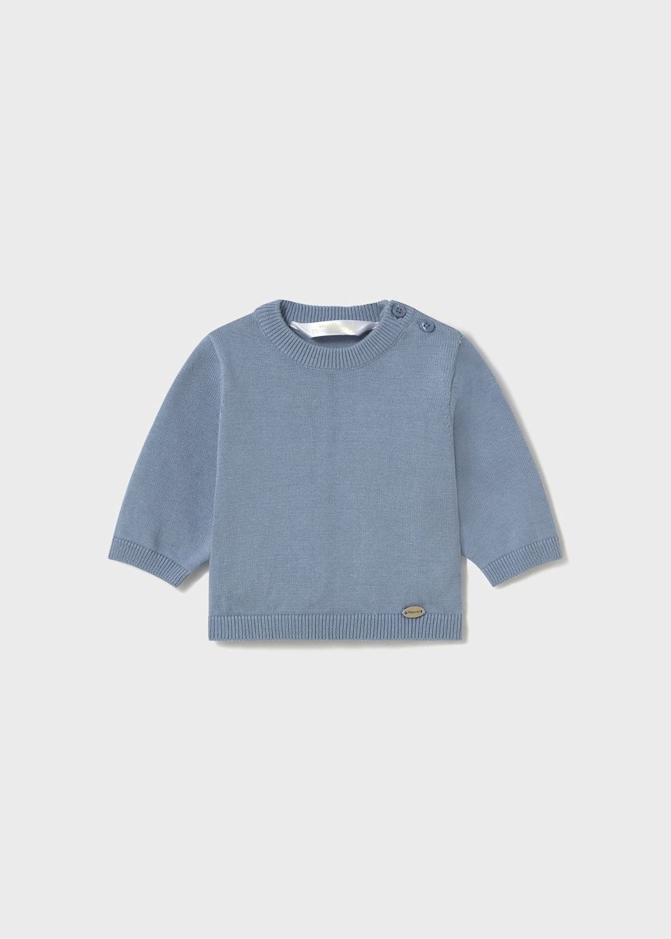 Maglioncino in puro cotone Azzurro Mayoral