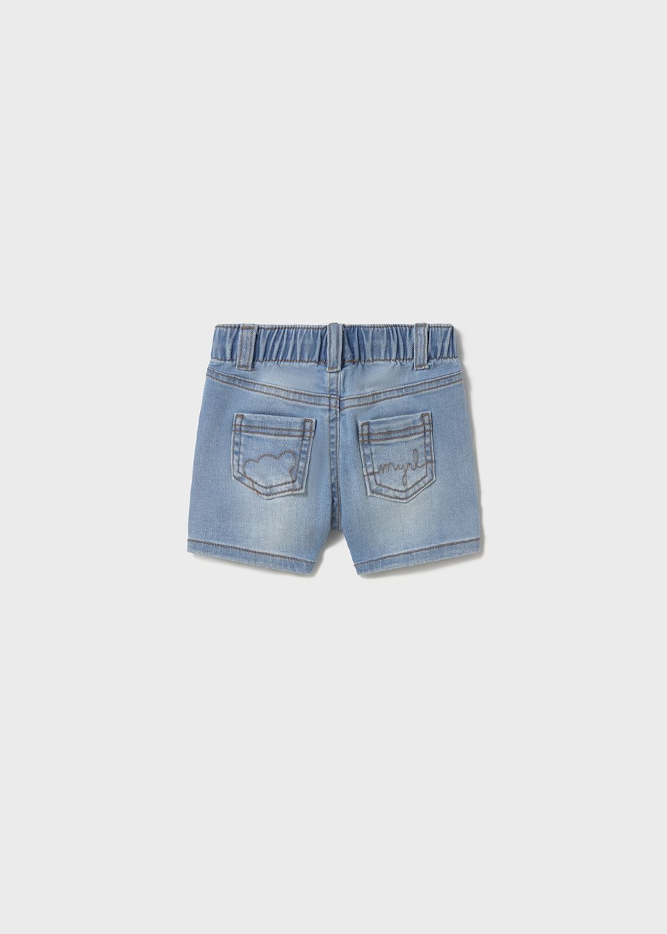 Pantaloncini jeans neonato Mayoral