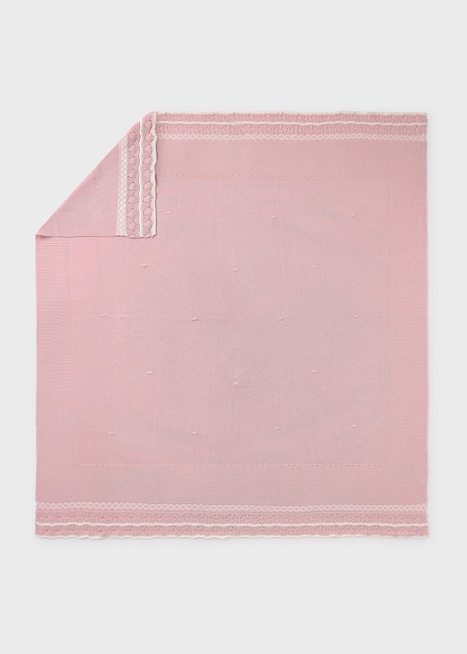 Copertina per carrozzina in caldo cotone Rosa Mayoral