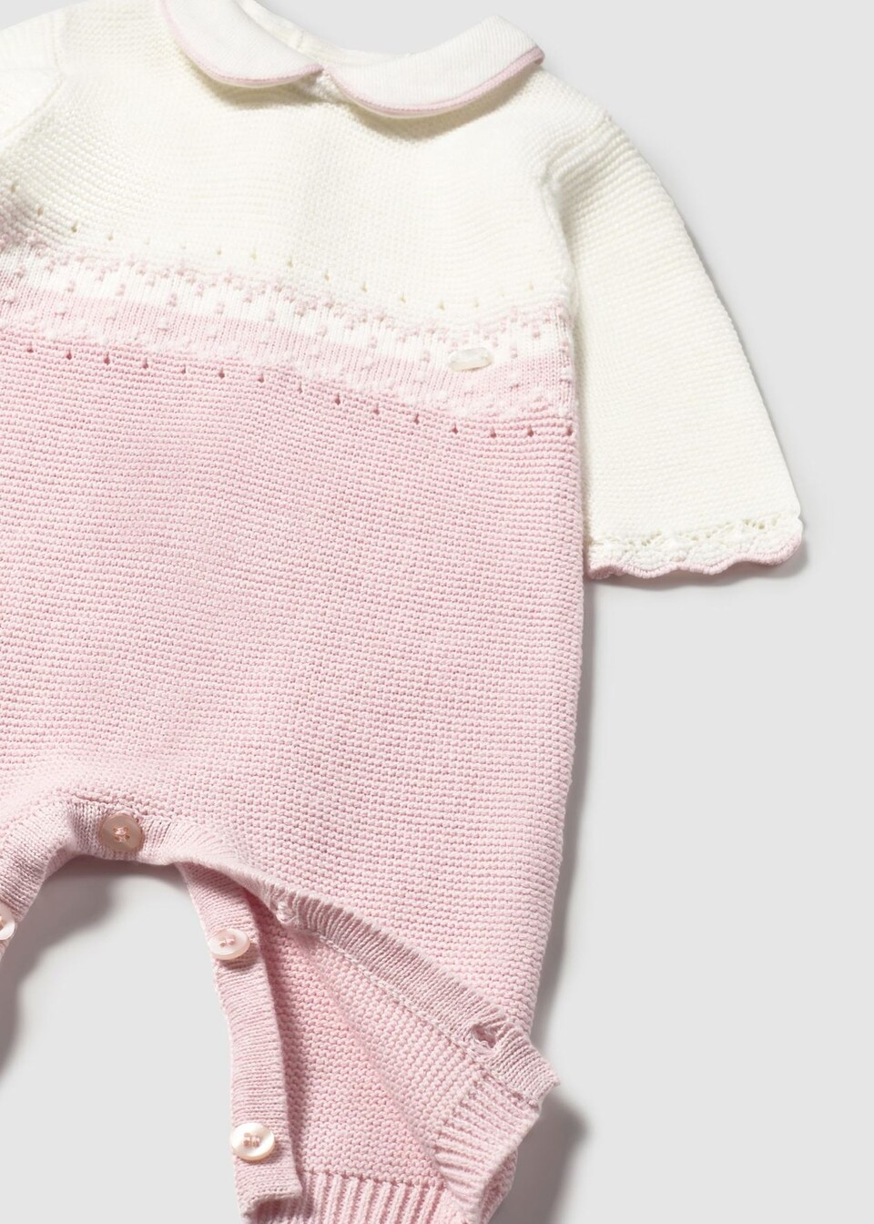 Tutina in caldo cotone Rosa / Bianco Mayoral